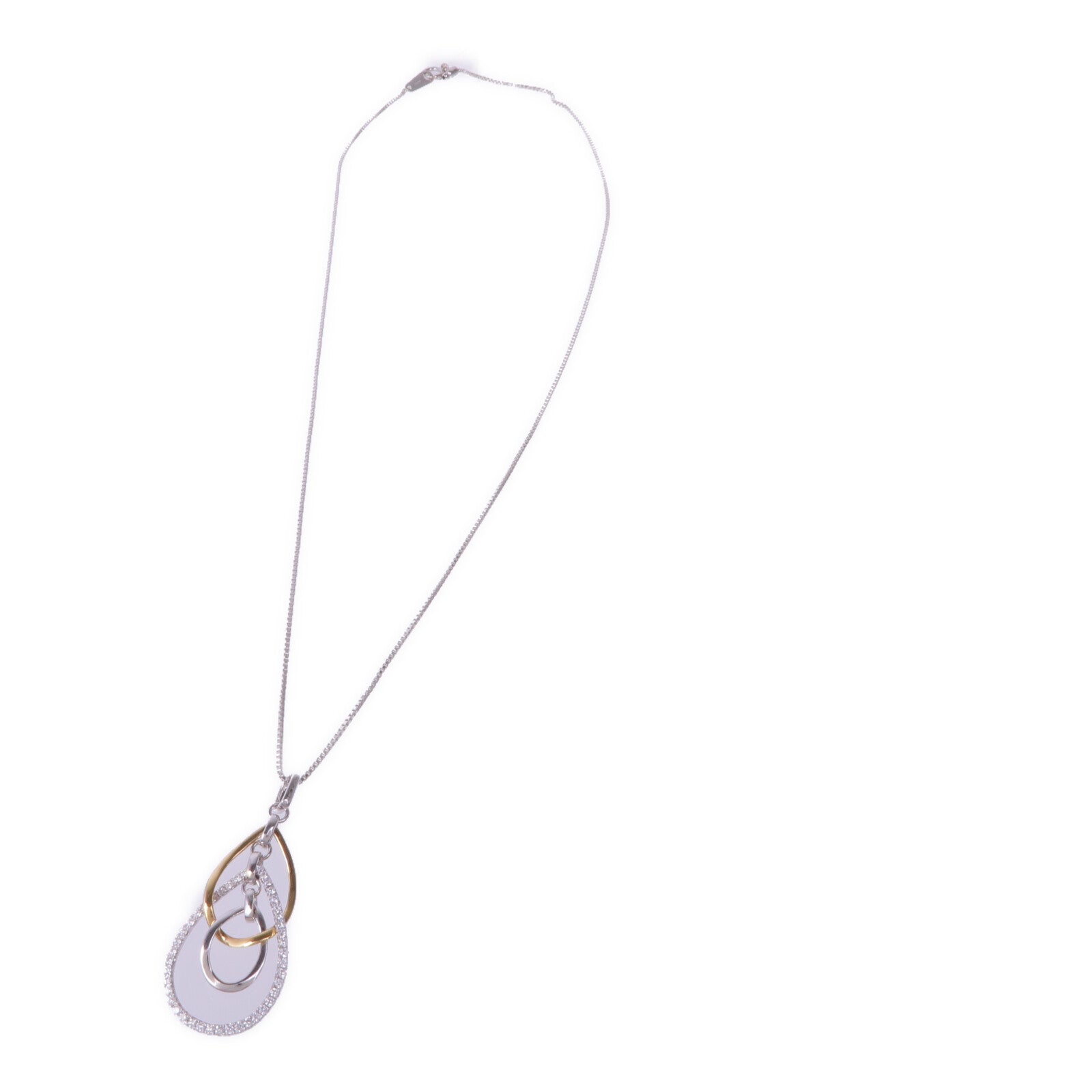 JEWELRY 18K黃金/白金Diamond Necklace鑽石項鍊