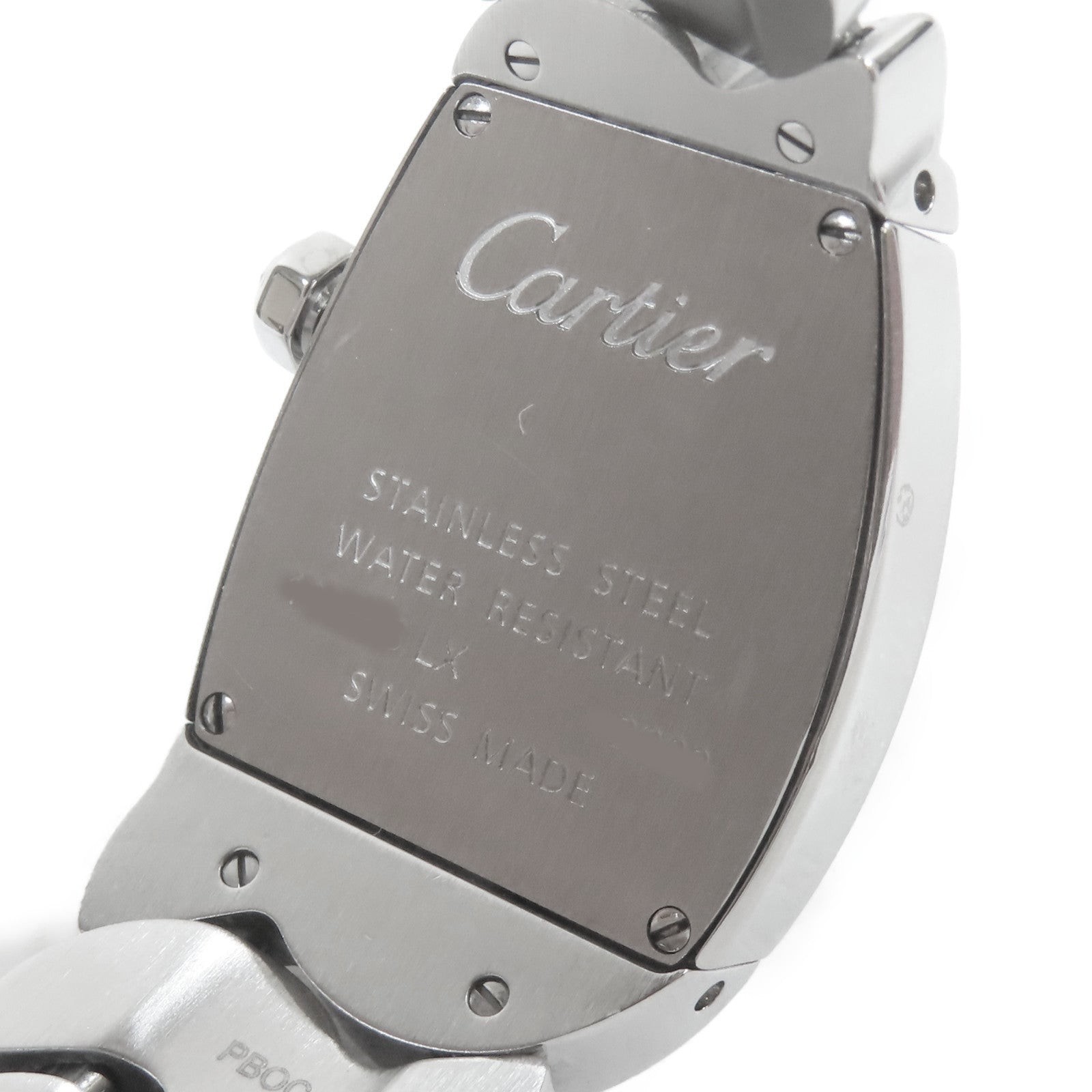 CARTIER La Dona de Cartier不鏽鋼手錶石英機芯白色
