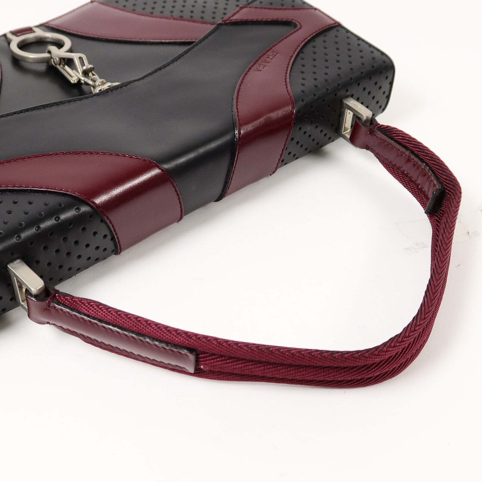 PRADA 牛皮皮革Vitello Drive Handle Bag手挽袋