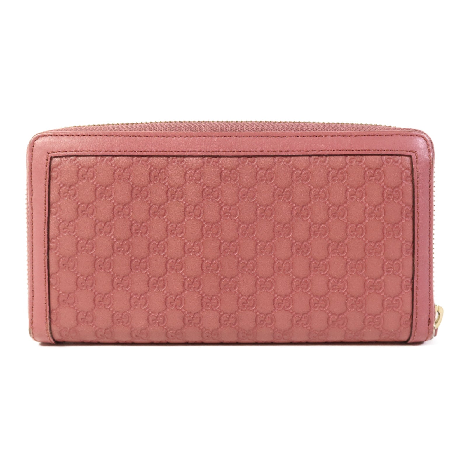 GUCCI 牛皮皮革Long Wallet金扣長錢包