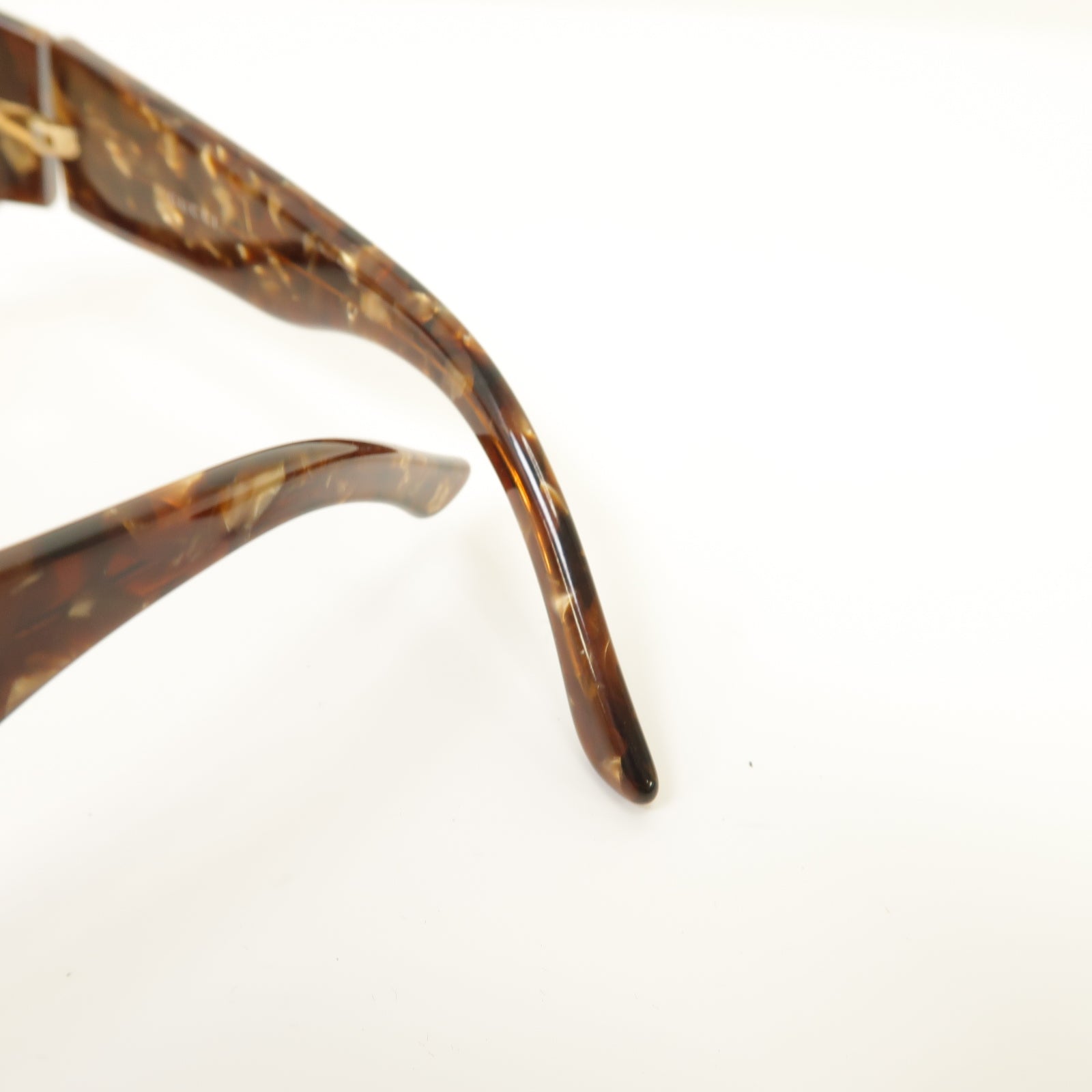 GUCCI PVC Sunglasses太陽眼鏡棕色