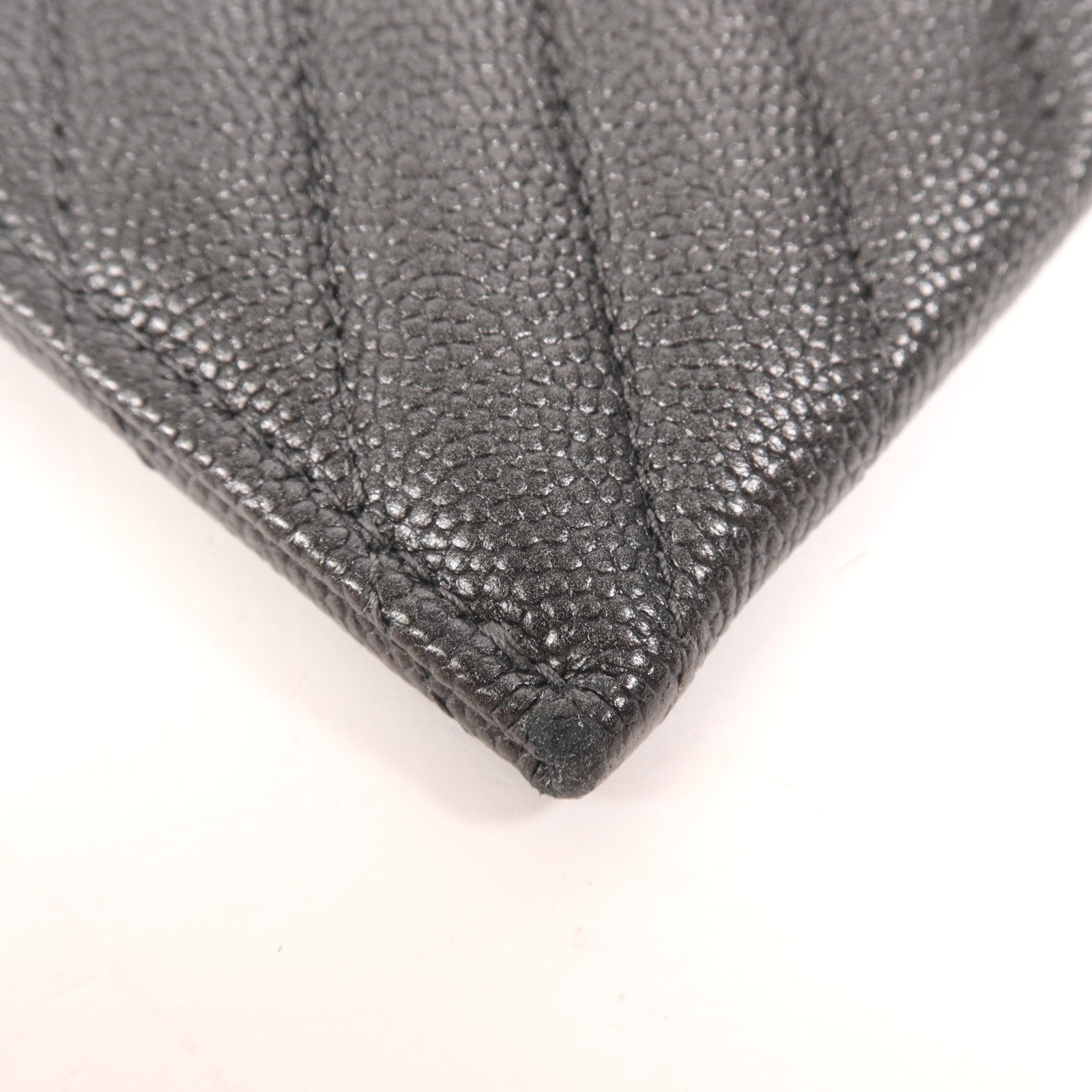 CHANEL 牛皮皮革Wallet金扣長錢包