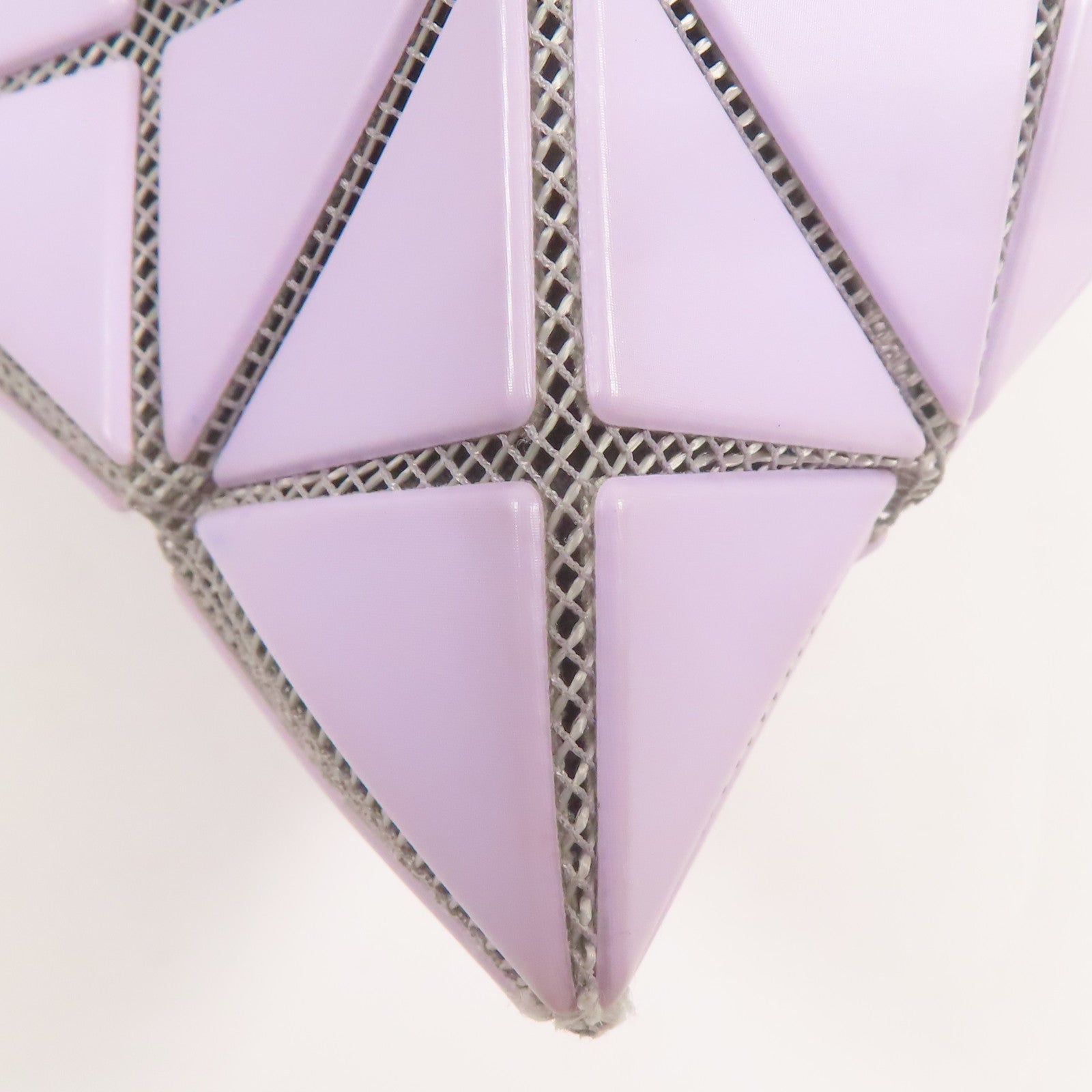 BAO BAO ISSEY MIYAKE Shoulder Bag PVC Purple
