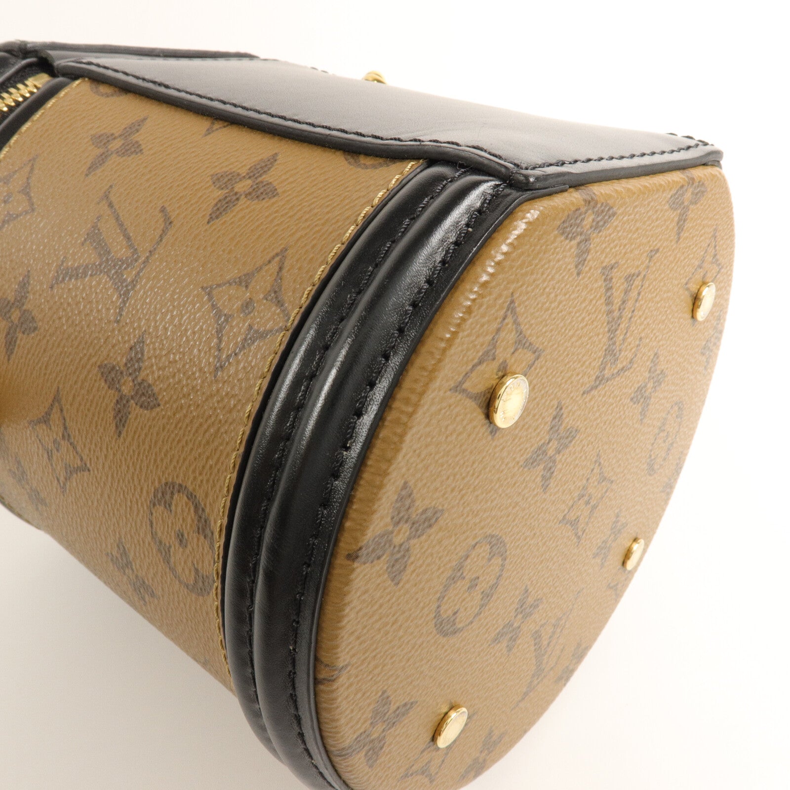 LOUIS VUITTON Monogram Reverse Cannes手挽肩背兩用袋