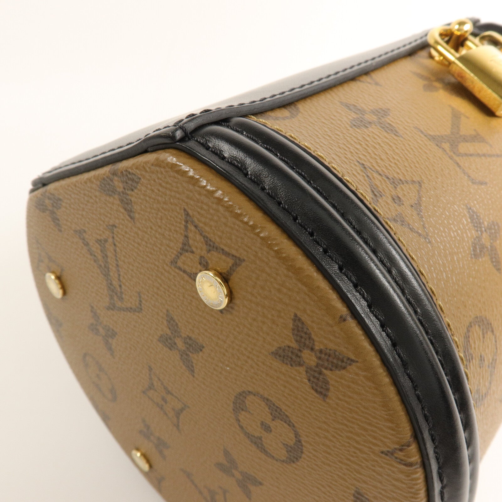 LOUIS VUITTON Monogram Reverse Cannes手挽肩背兩用袋