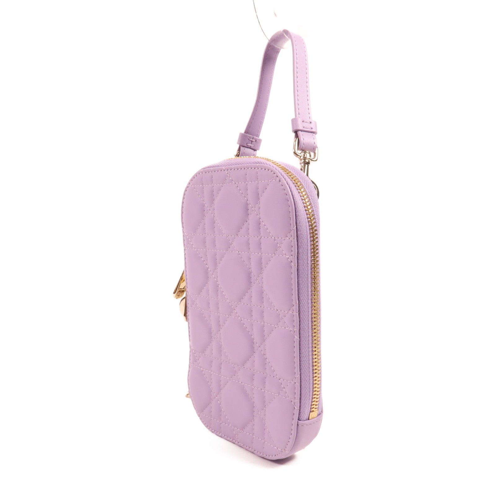 Dior 牛皮皮革2 Way Shoulder金扣手挽肩背兩用袋
