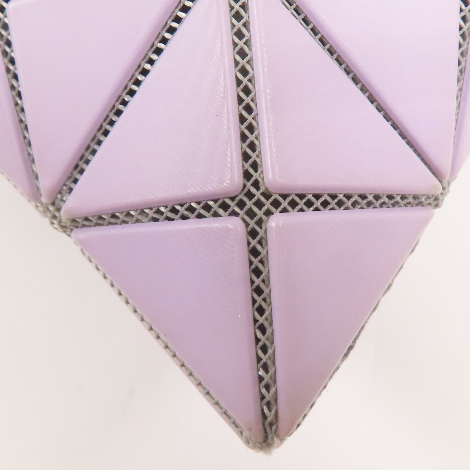 BAO BAO ISSEY MIYAKE Shoulder Bag PVC Purple