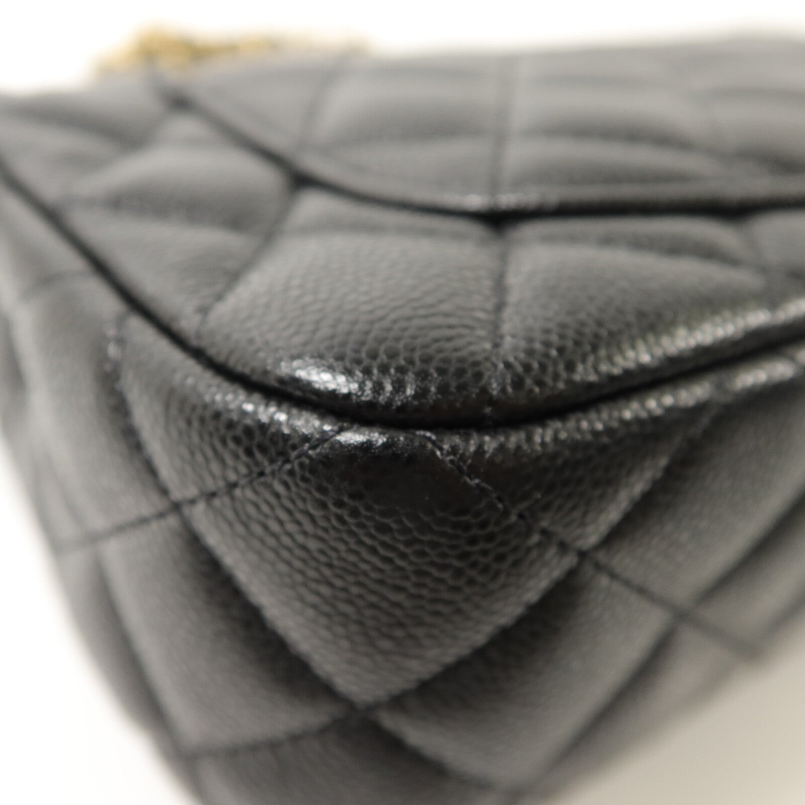 CHANEL 牛皮皮革Small Flap Bag With Top Handle鏈帶手挽肩背兩用袋