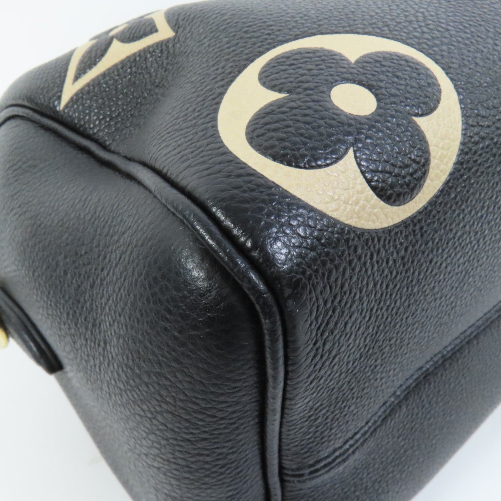 LOUIS VUITTON Monogram Empreinte Speedy Bandouliere 25金扣手挽肩背兩用袋