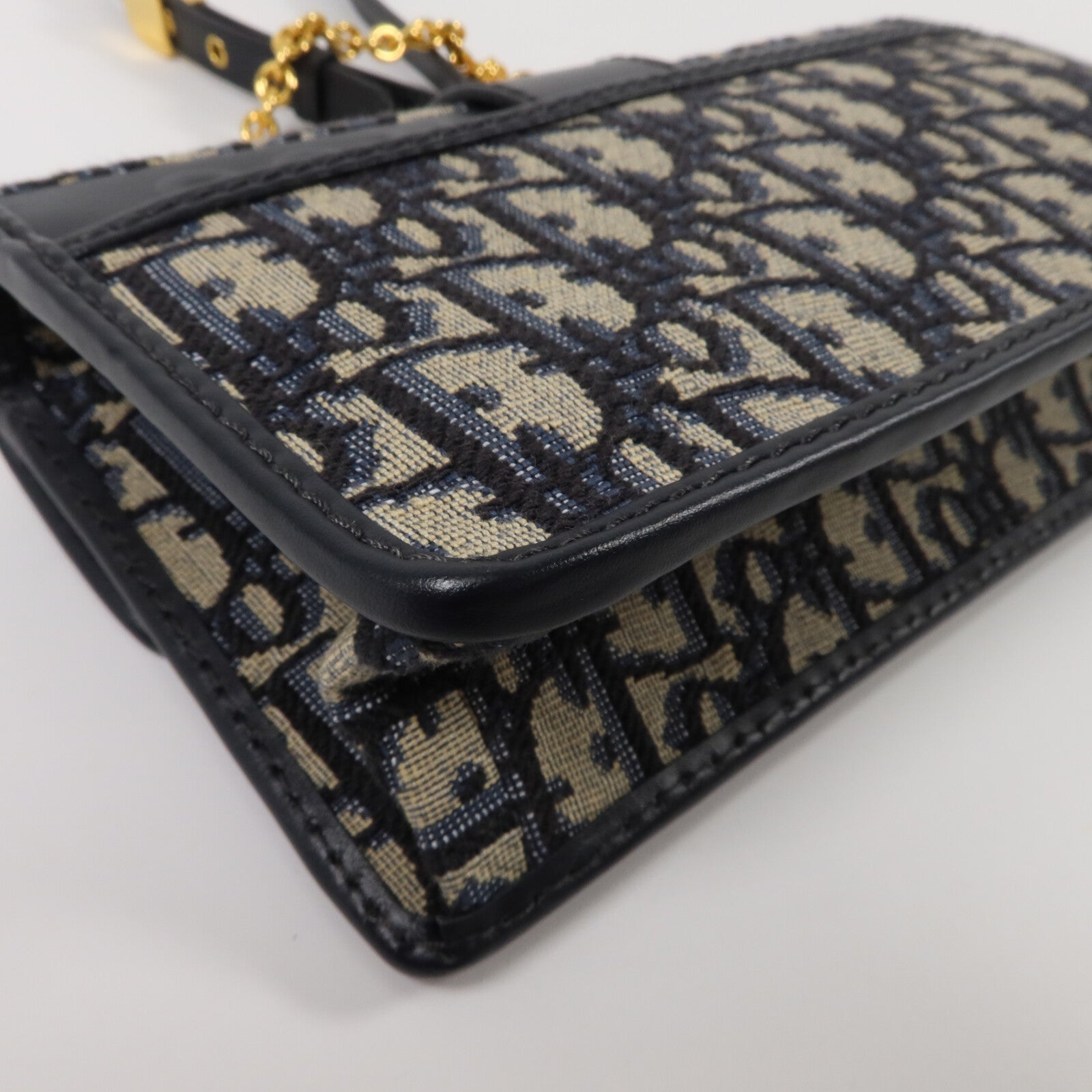 Dior 帆布30 Montaigne East-West With Chain鏈帶肩背袋