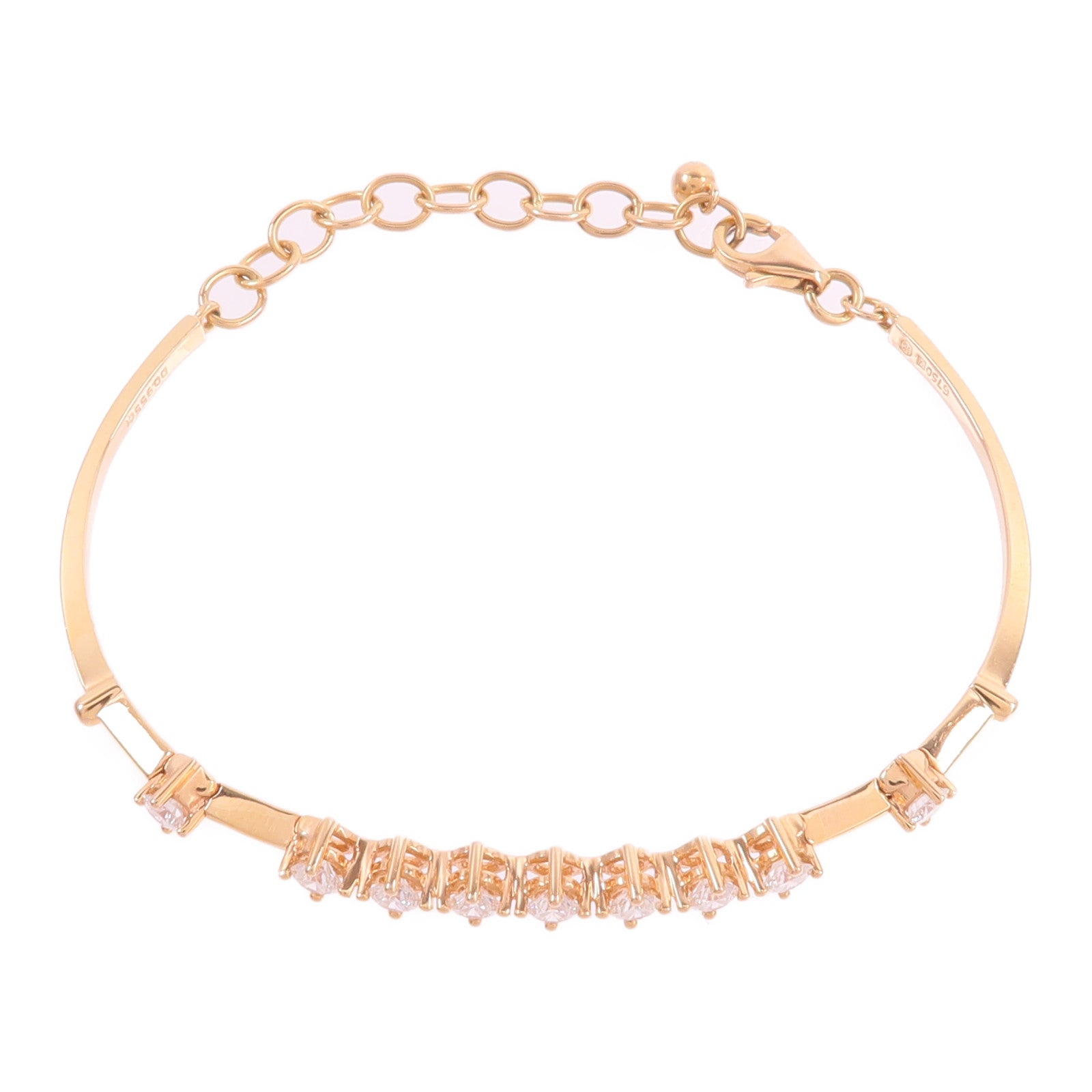 JEWELRY 18K玫瑰金Diamond Bracelet鑽石手鏈