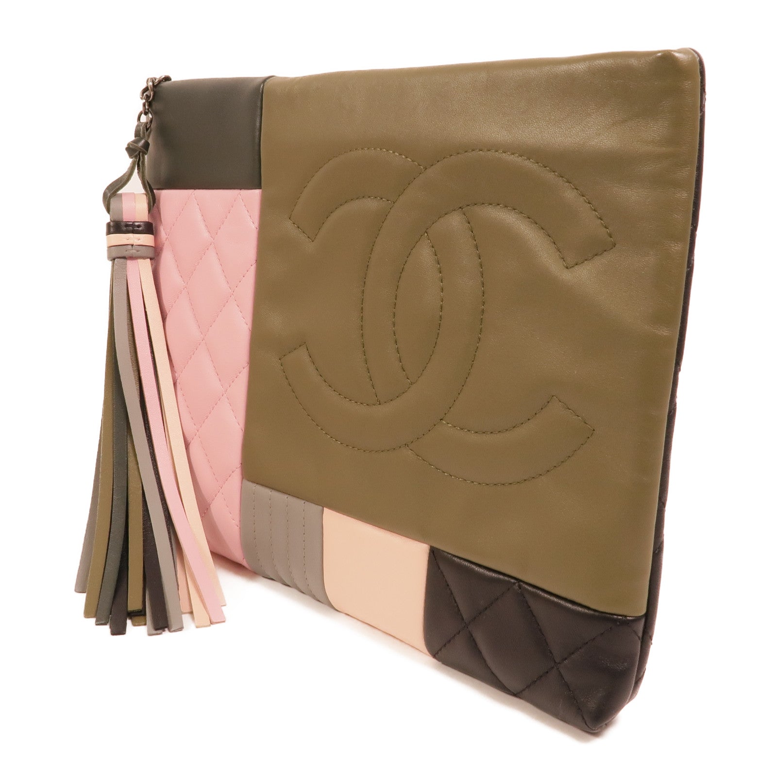 CHANEL 羊皮皮革Clutch Bag手拿包