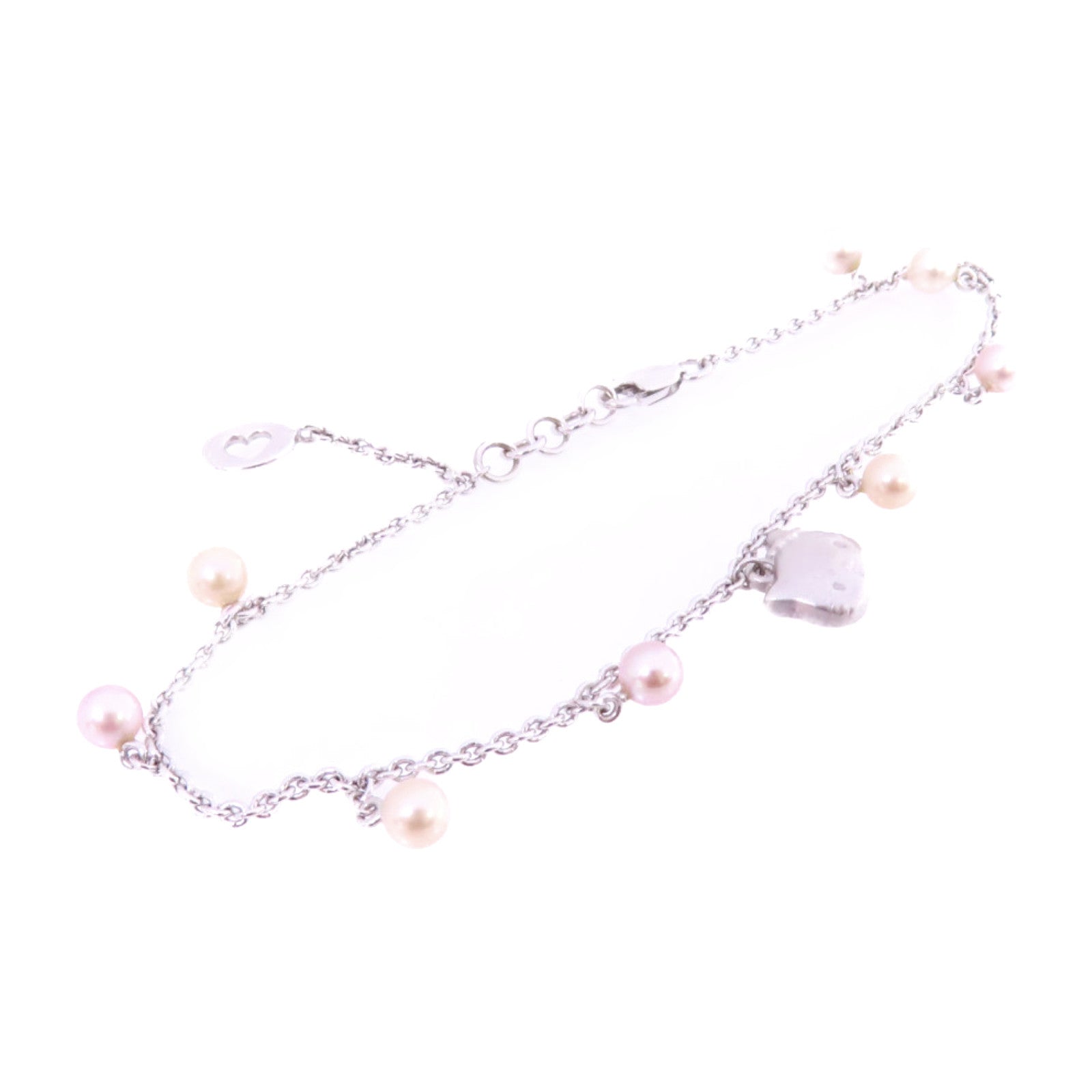 JEWELRY 18K白金Hello Kitty Charm Bracelet手鏈