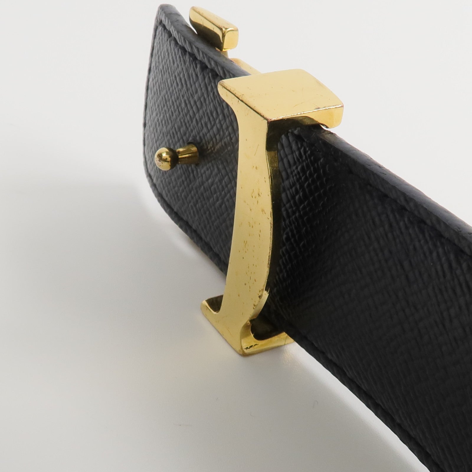 LOUIS VUITTON Monogram Initiales 30mm Reversible Belt腰帶