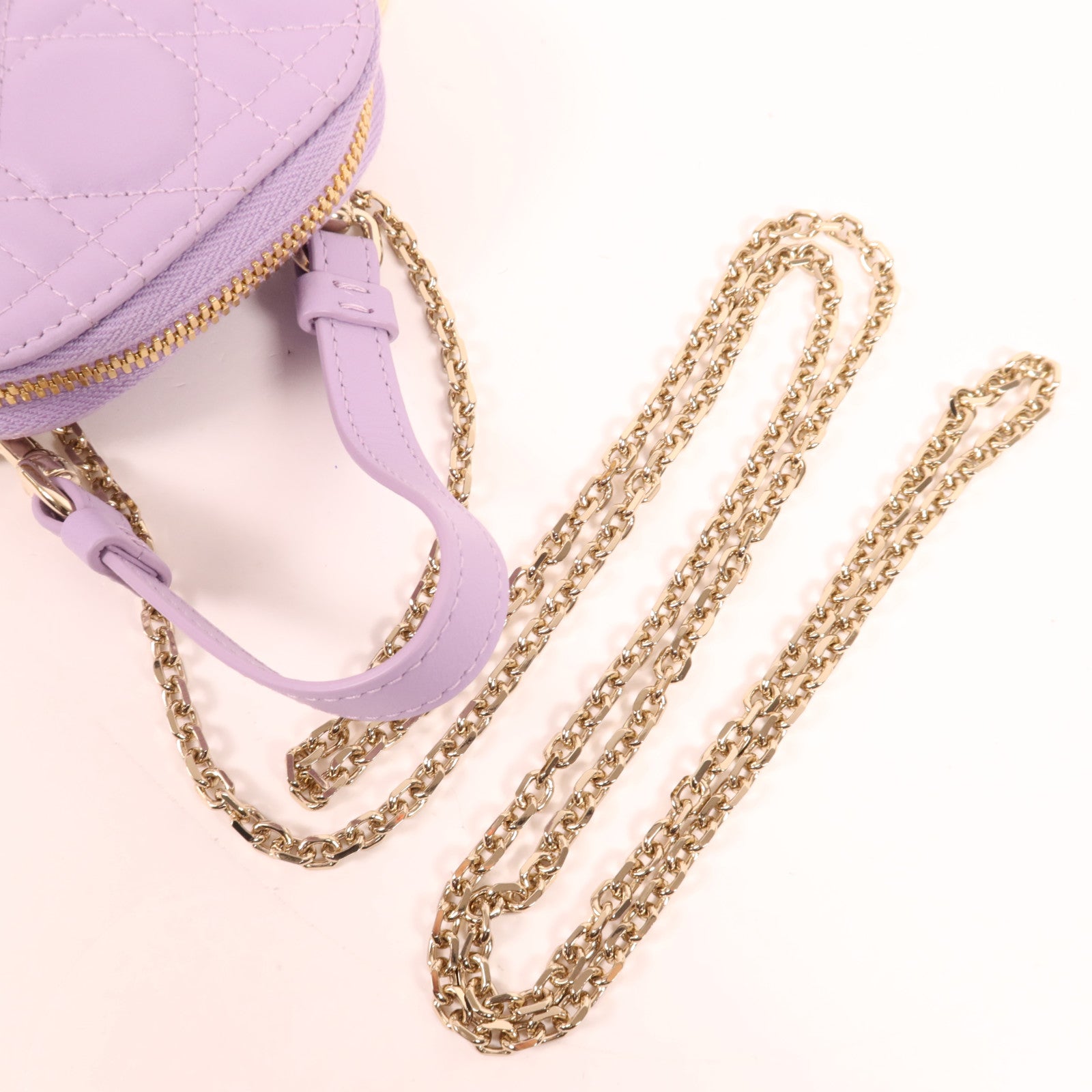 Dior 牛皮皮革2 Way Shoulder金扣手挽肩背兩用袋