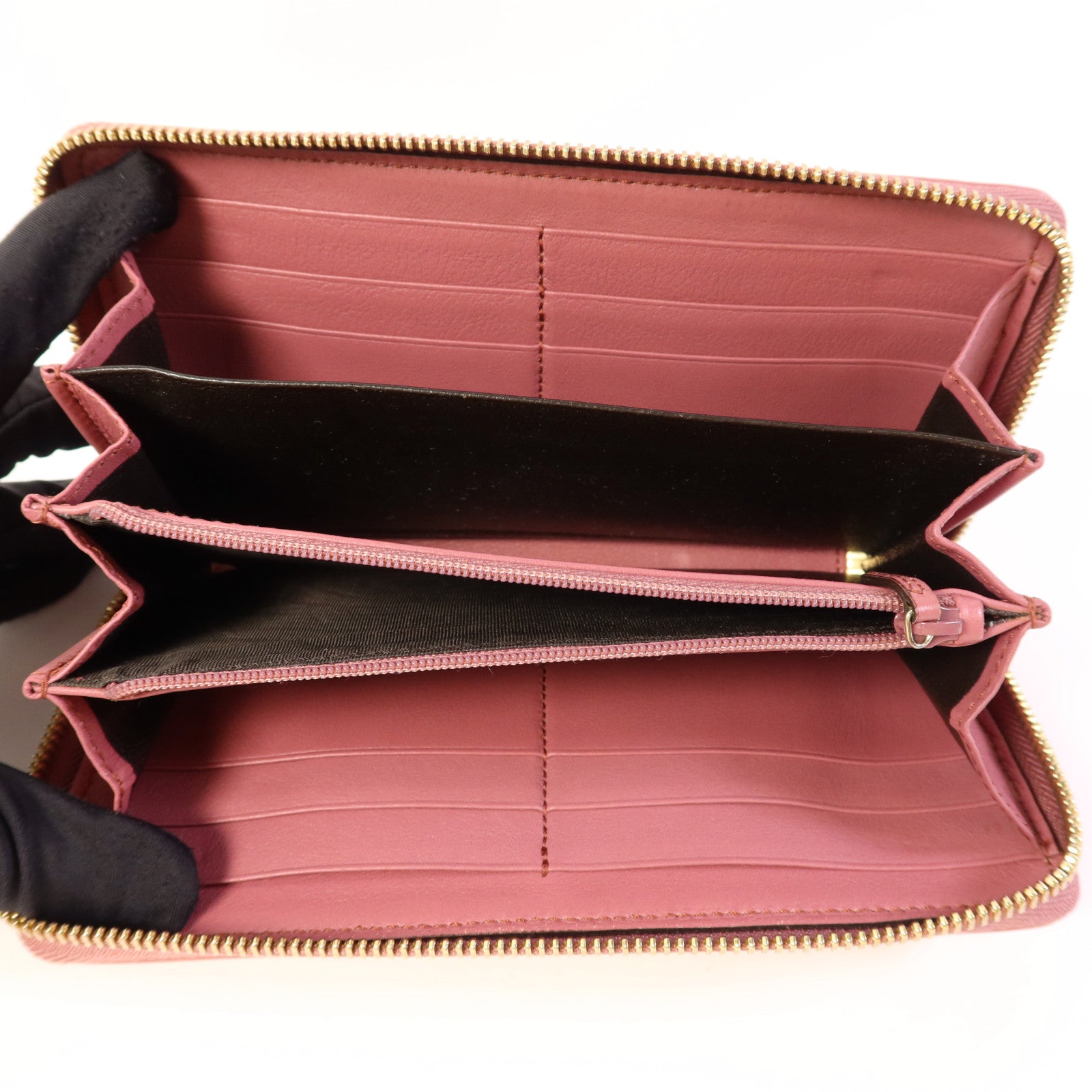 GUCCI 牛皮皮革Long Wallet金扣長錢包