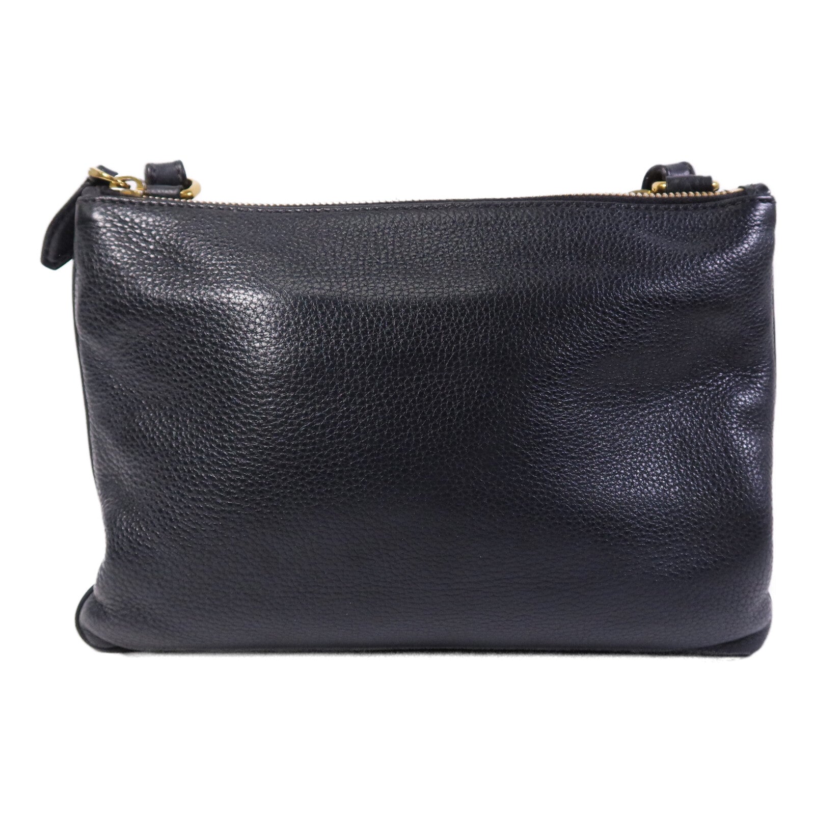 PRADA 【激減優惠】牛皮皮革Shoulder Bag金扣肩背袋
