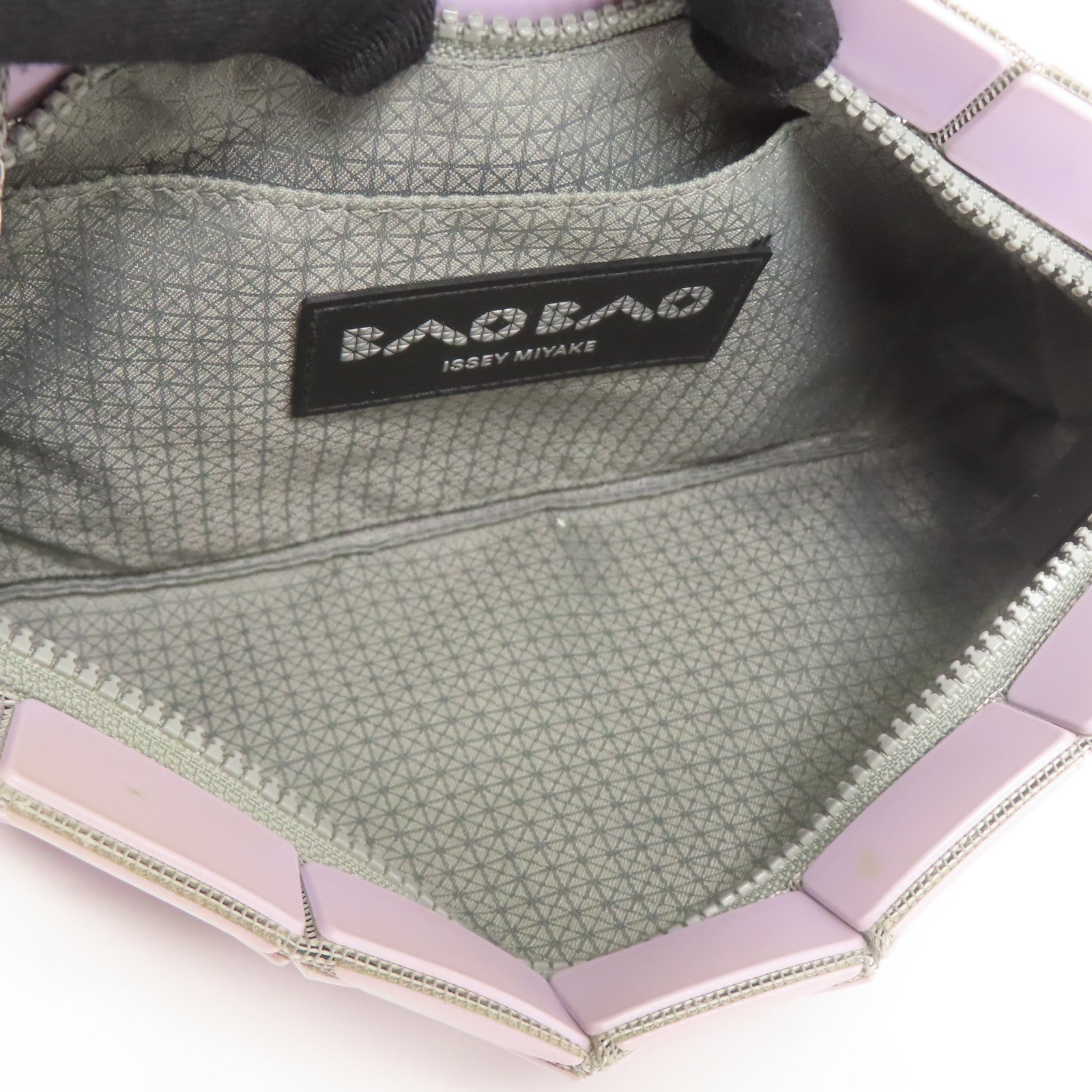 BAO BAO ISSEY MIYAKE Shoulder Bag PVC Purple