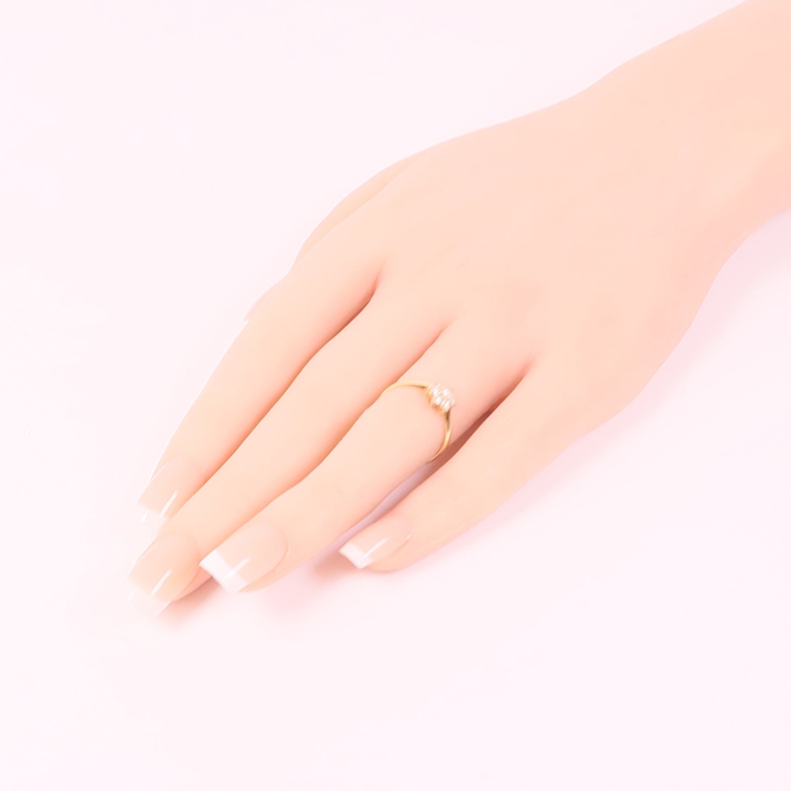 JEWELRY 18K玫瑰金Diamond Ring鑽石戒指US#5.75