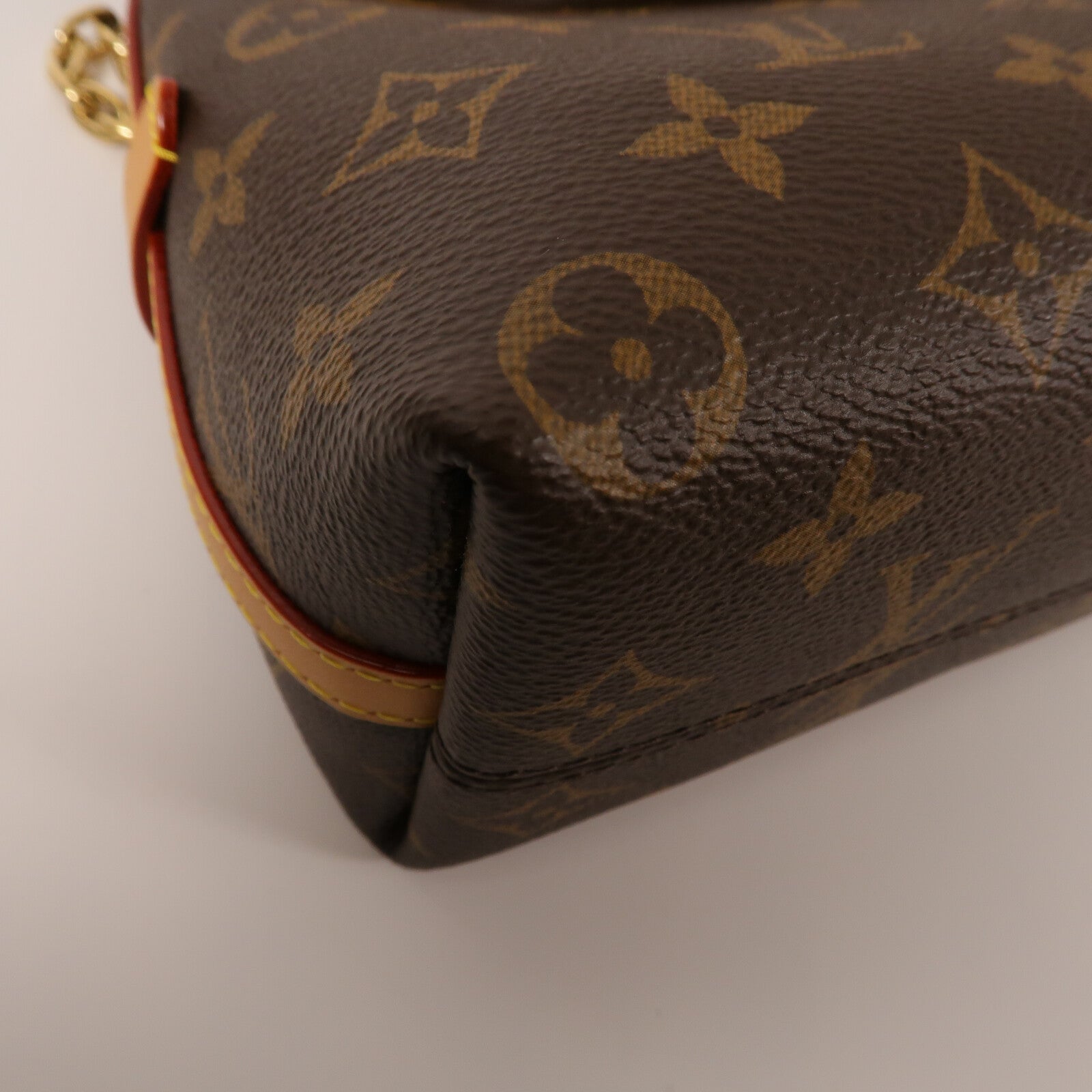 LOUIS VUITTON Monogram Carry All BB鏈帶肩背袋