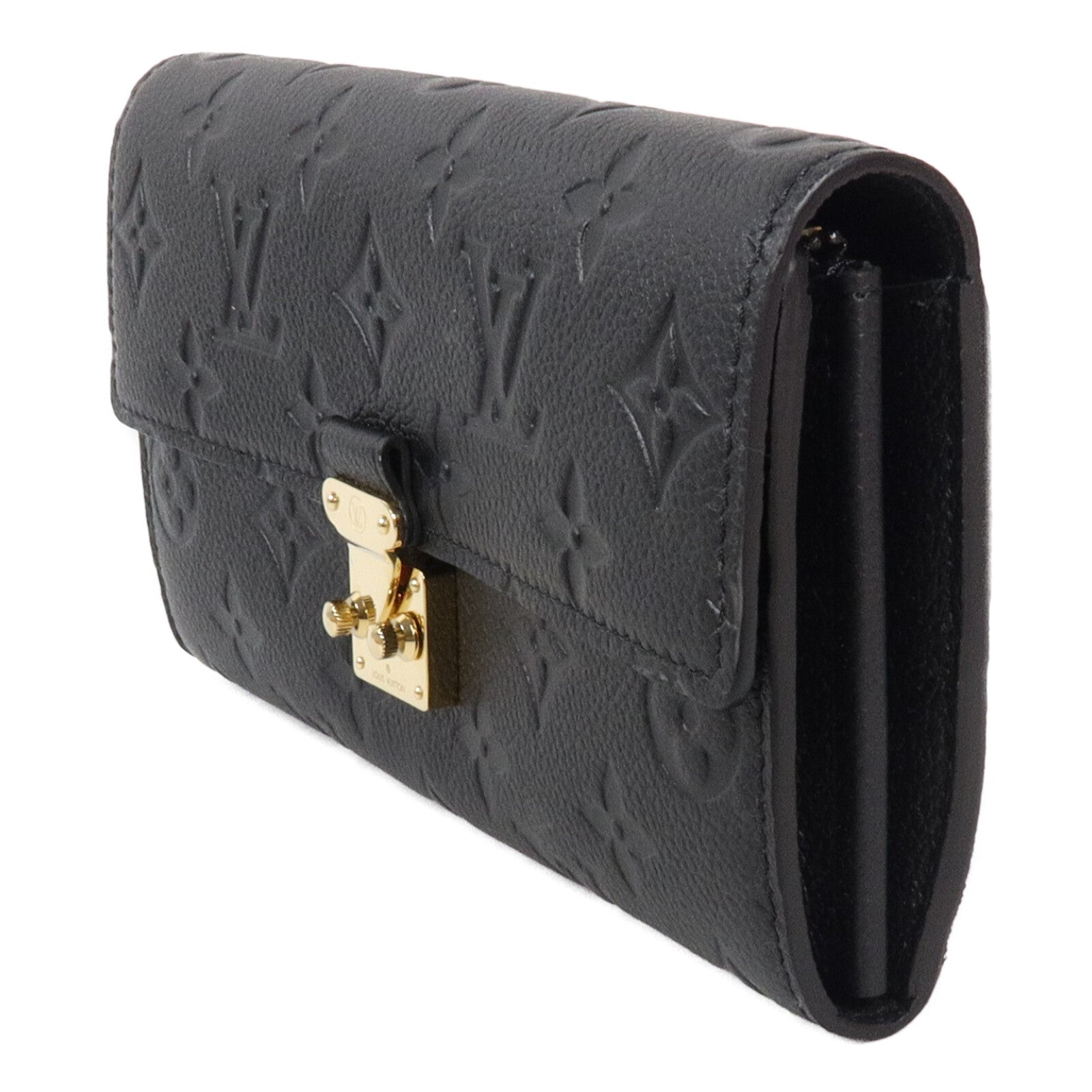 LOUIS VUITTON Monogram Empreinte Sarah Wallet長錢包