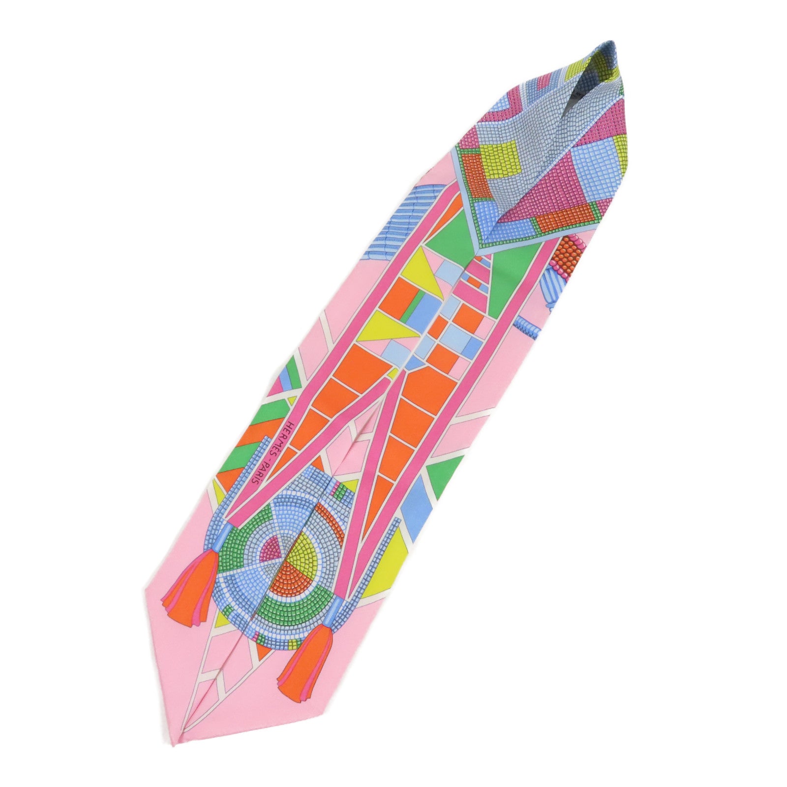 HERMES 絲質Twilly絲巾