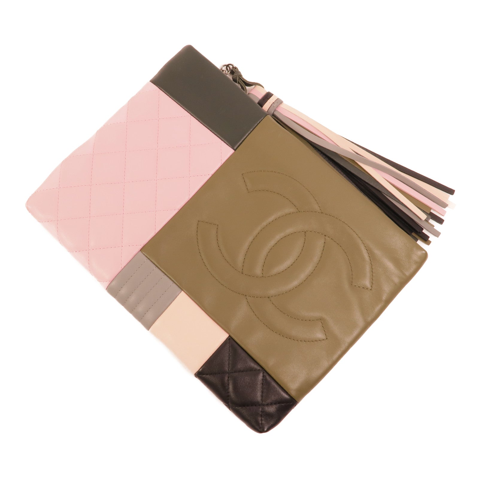 CHANEL 羊皮皮革Clutch Bag手拿包