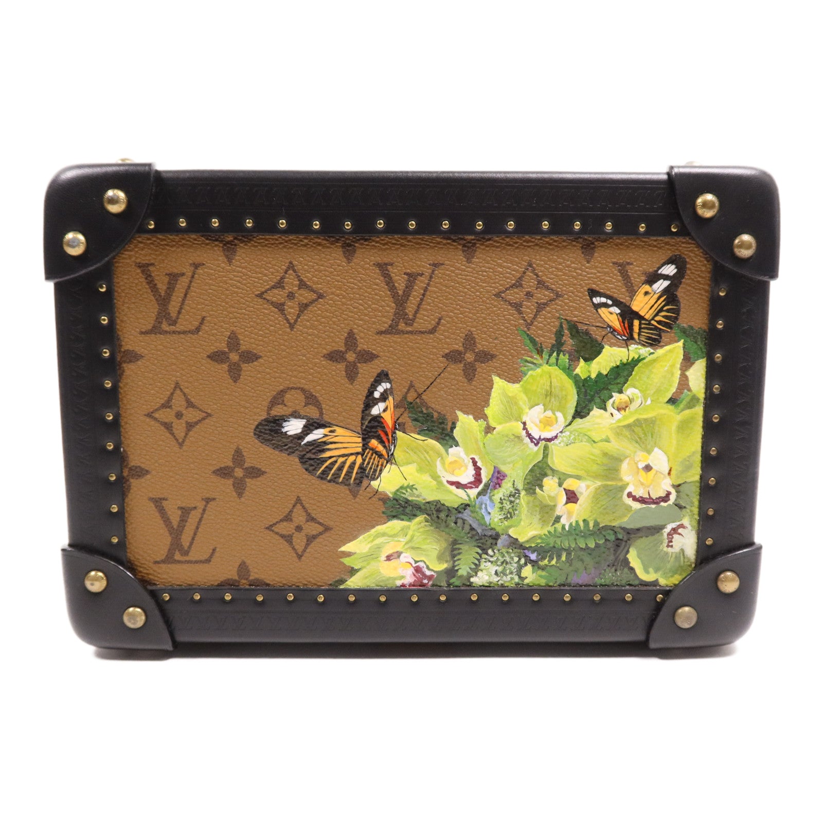 LOUIS VUITTON Monogram Coffret Tresor 24金扣行李箱