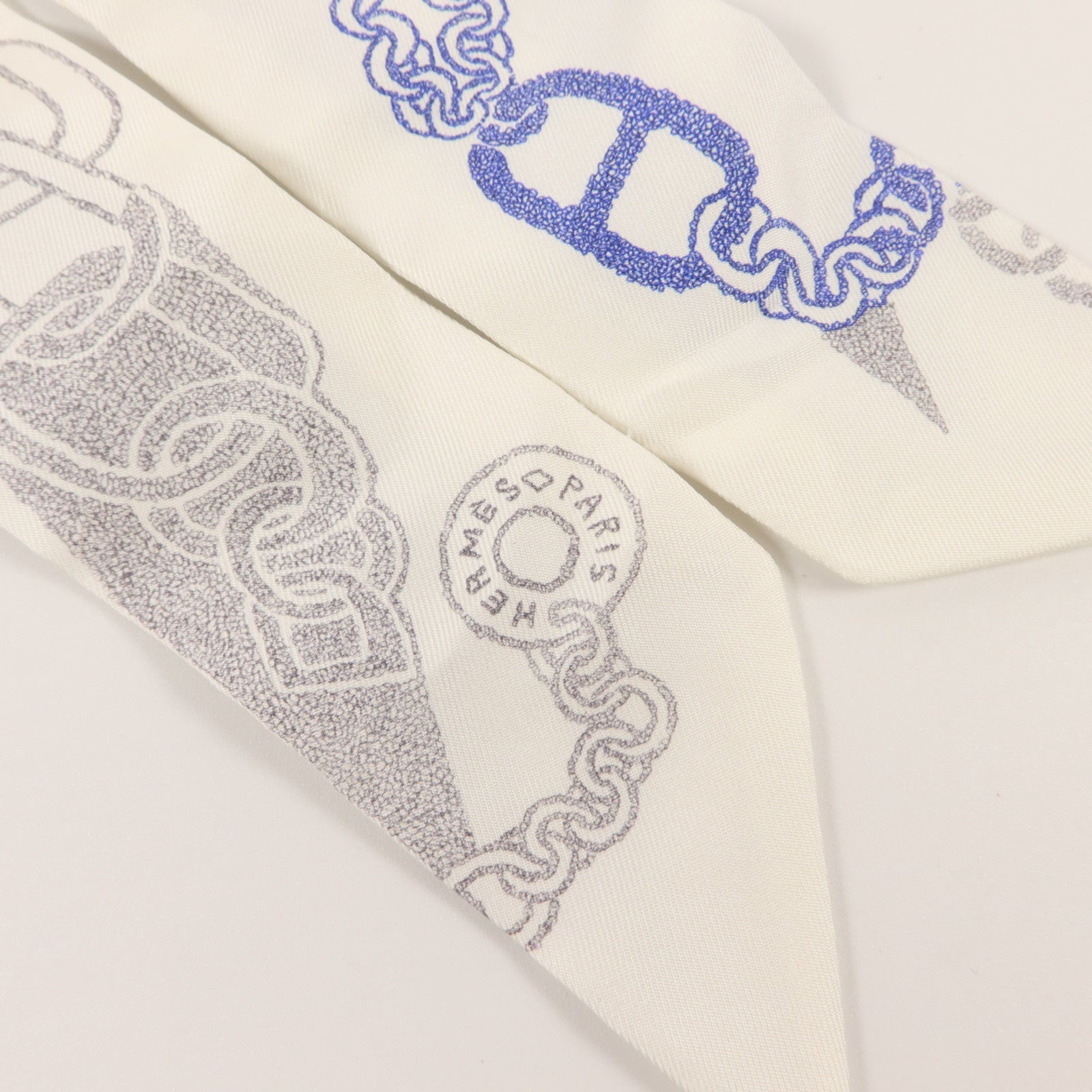 HERMES 絲質Twilly絲巾