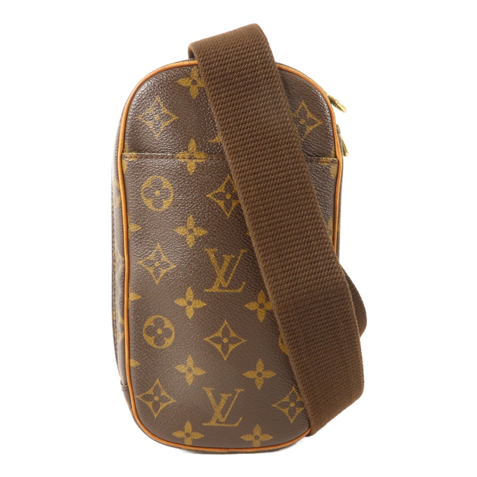 LOUIS VUITTON Monogram Pochette Gange金扣肩背袋