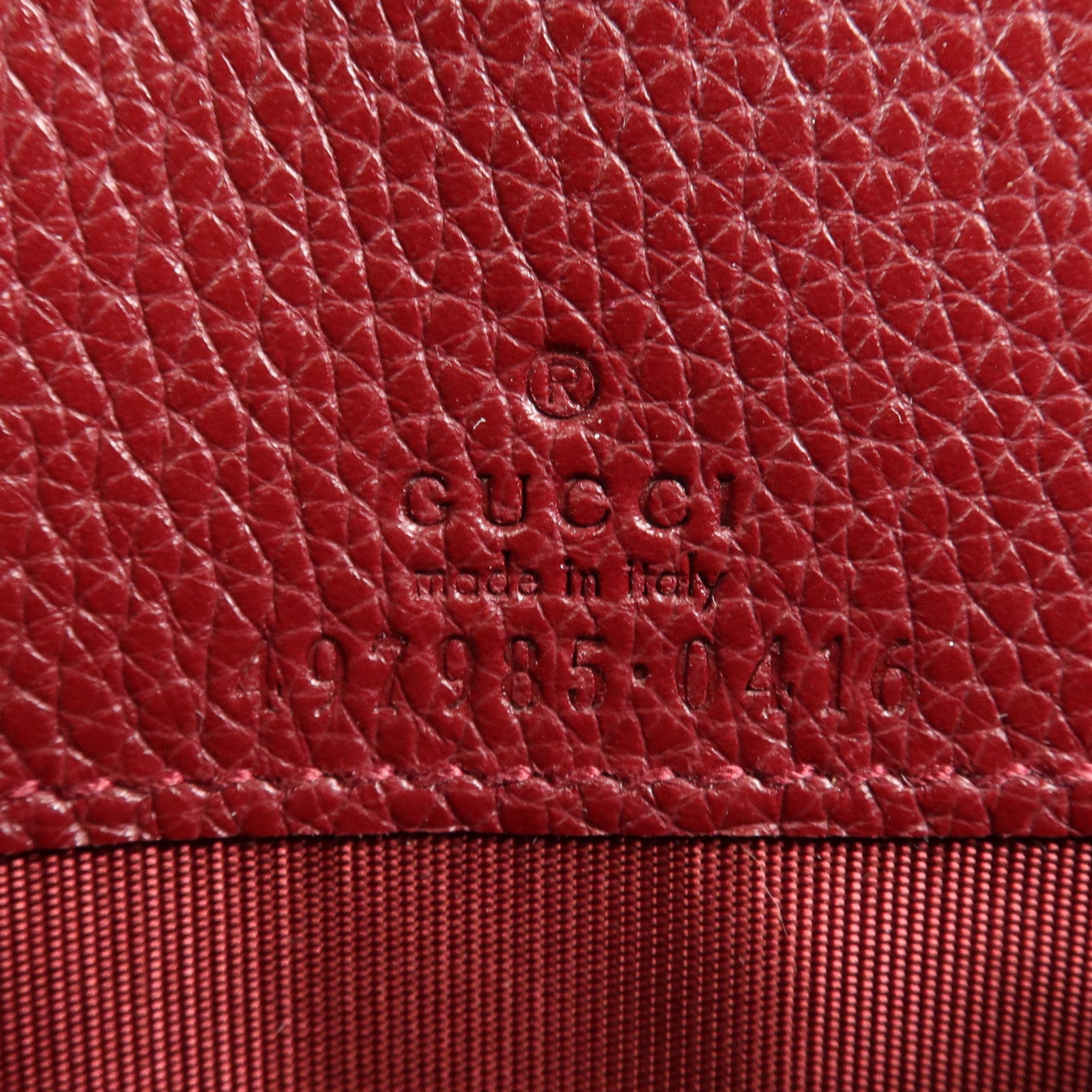 GUCCI 牛皮皮革/塗層帆布GG Marmont Bi-Color Wallet On Chain金扣鏈帶肩背袋