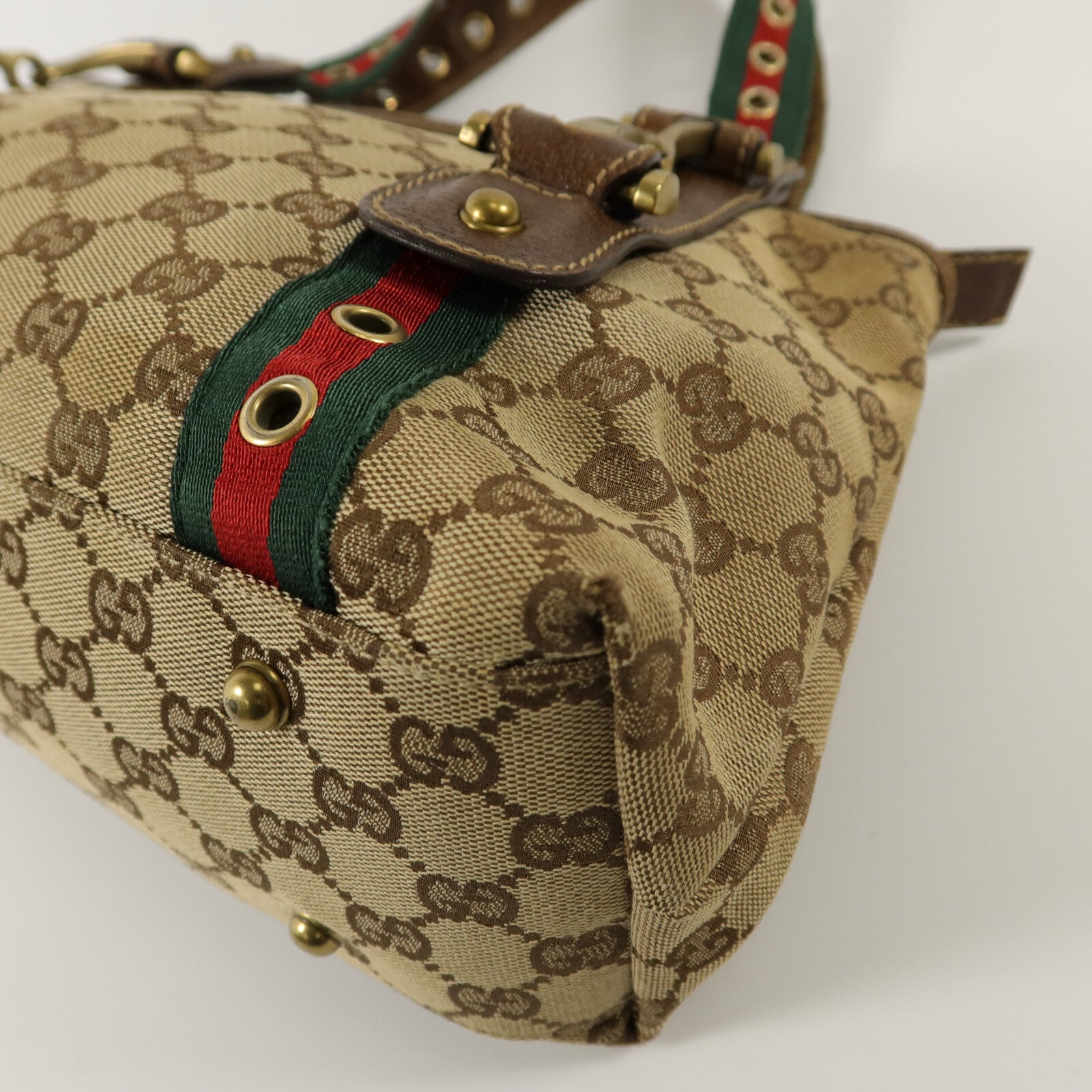 GUCCI 帆布Shoulder Bag肩背袋