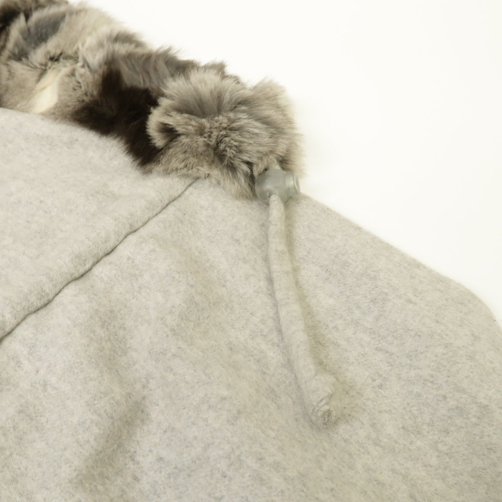 FENDI 【激減優惠】羊絨/Fur Shawl披肩灰色