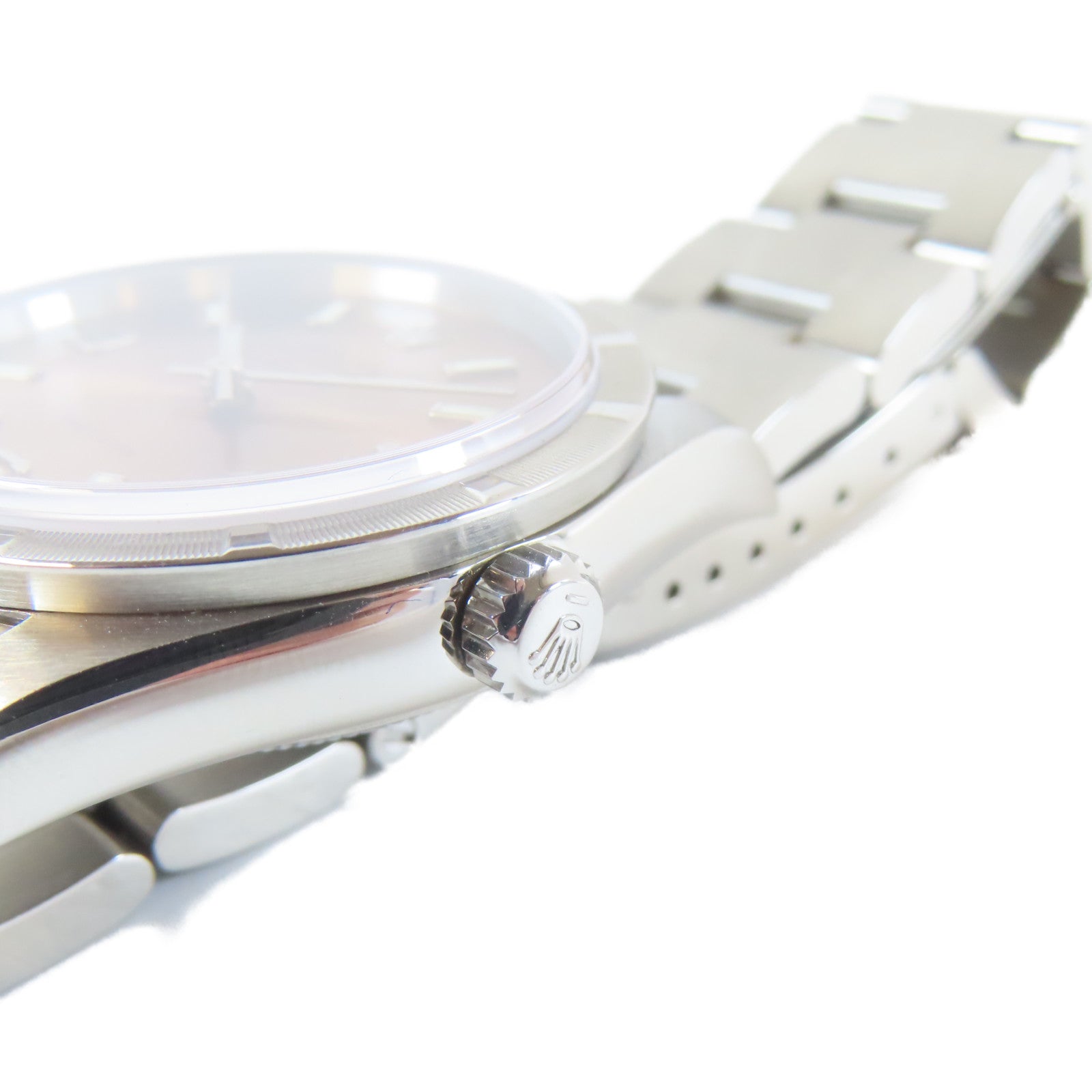 ROLEX Air king不鏽鋼手錶自動機芯玫瑰金色#16.5cm