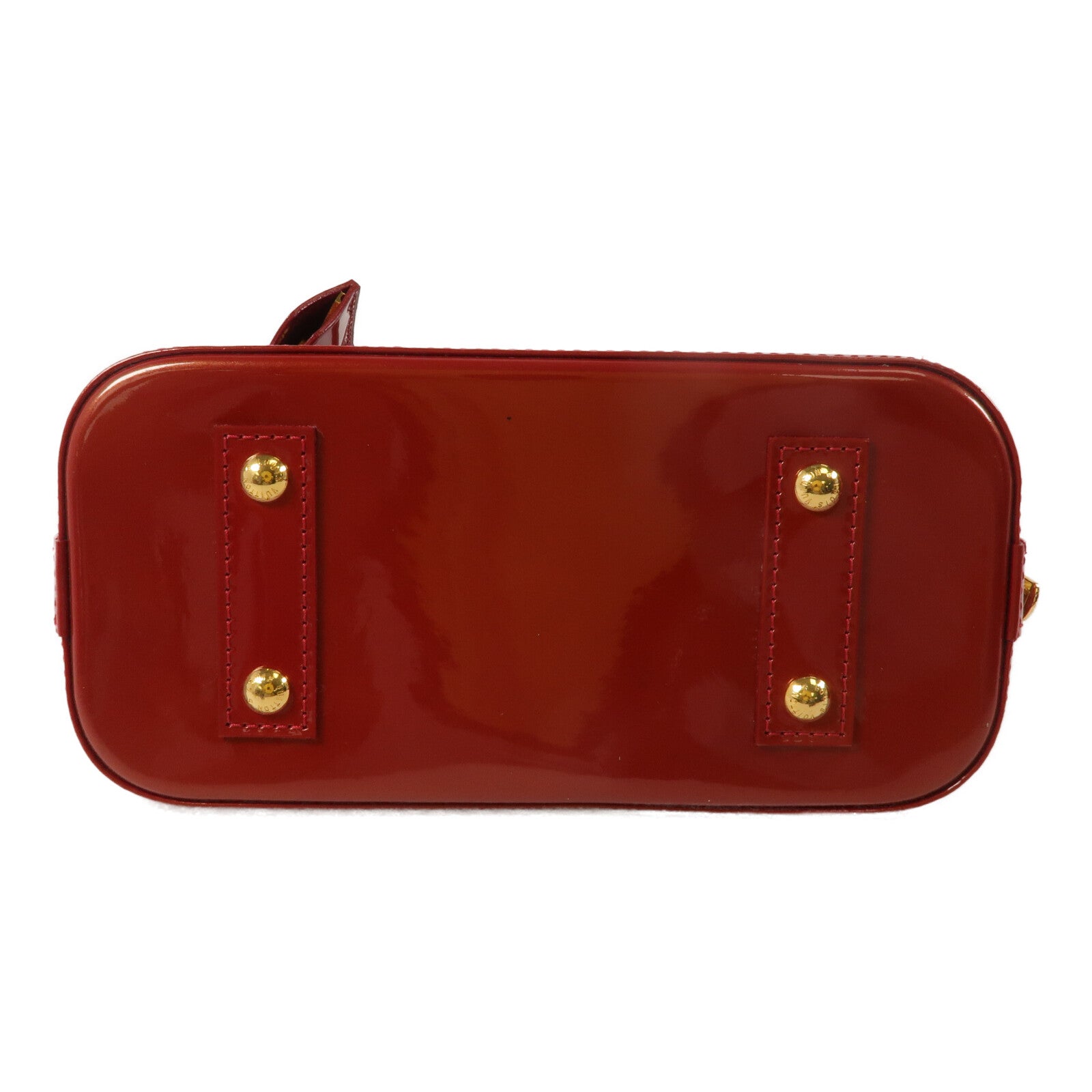 LOUIS VUITTON Monogram Vernis Alma BB手挽肩背兩用袋