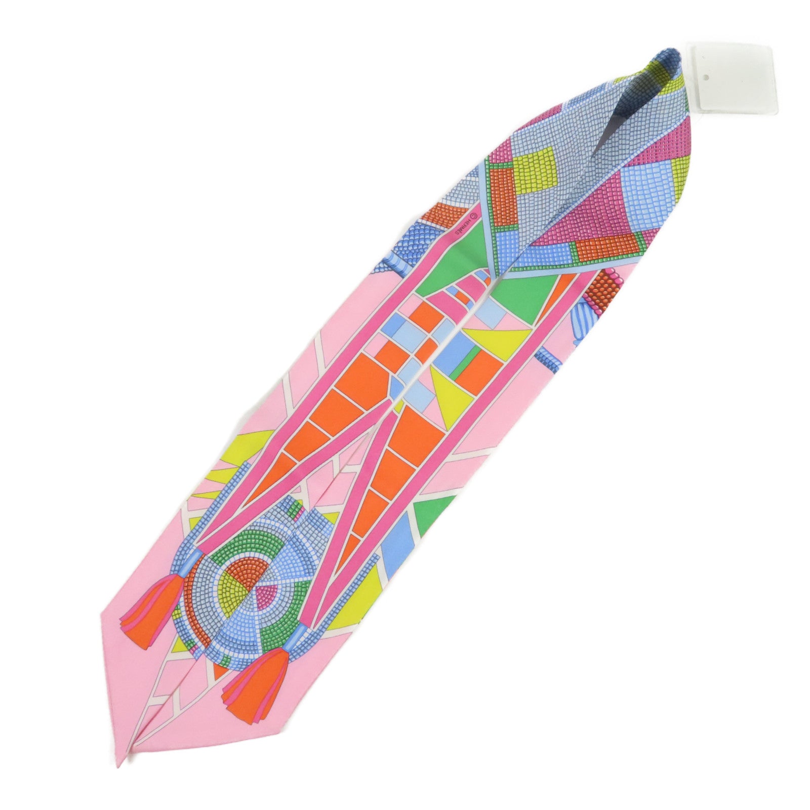 HERMES 絲質Twilly絲巾