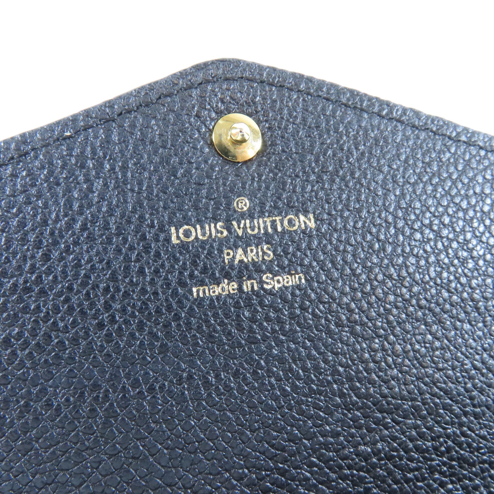 LOUIS VUITTON 【激減優惠】Monogram Empreinte Long Wallet金扣錢包黑色