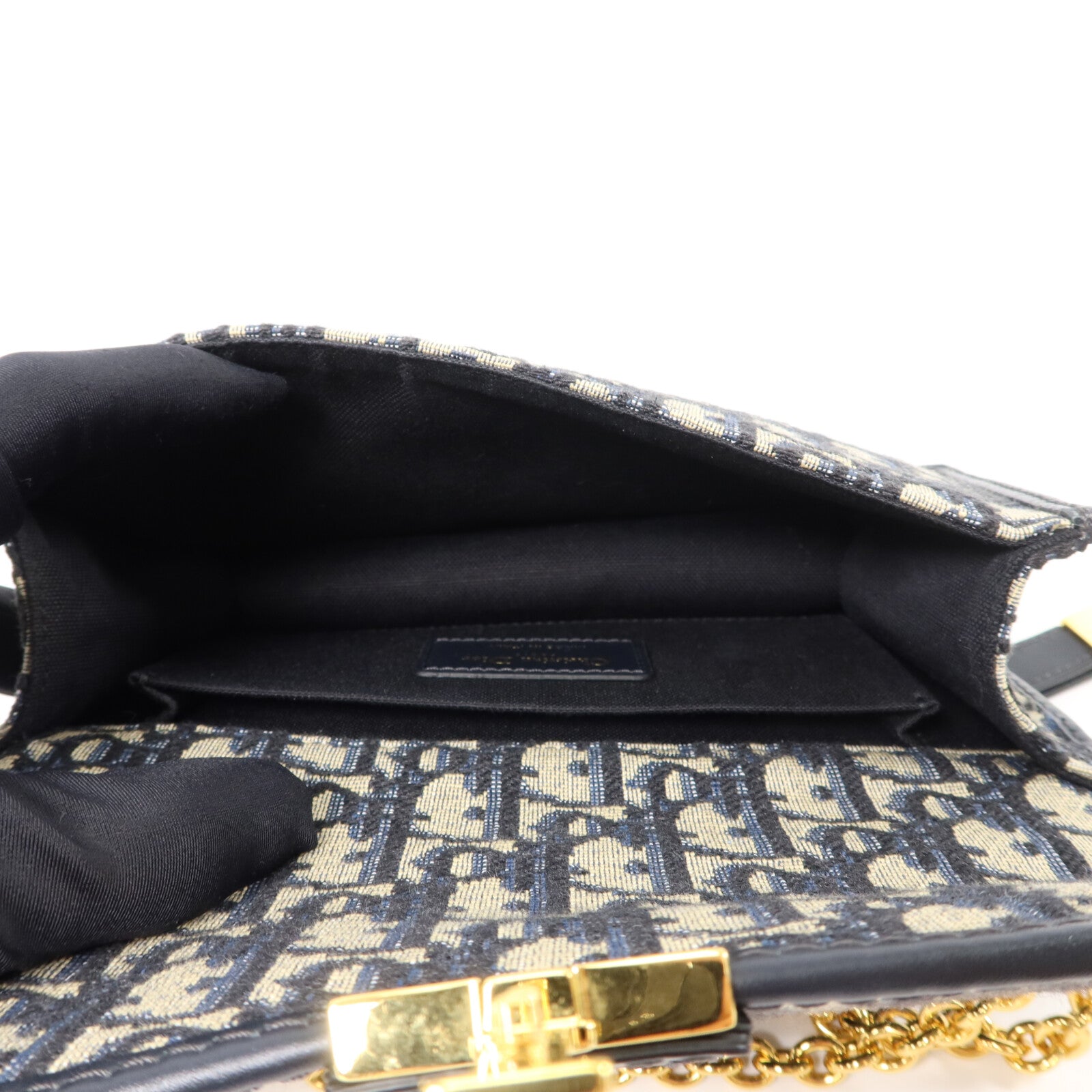 Dior 帆布30 Montaigne East-West With Chain鏈帶肩背袋