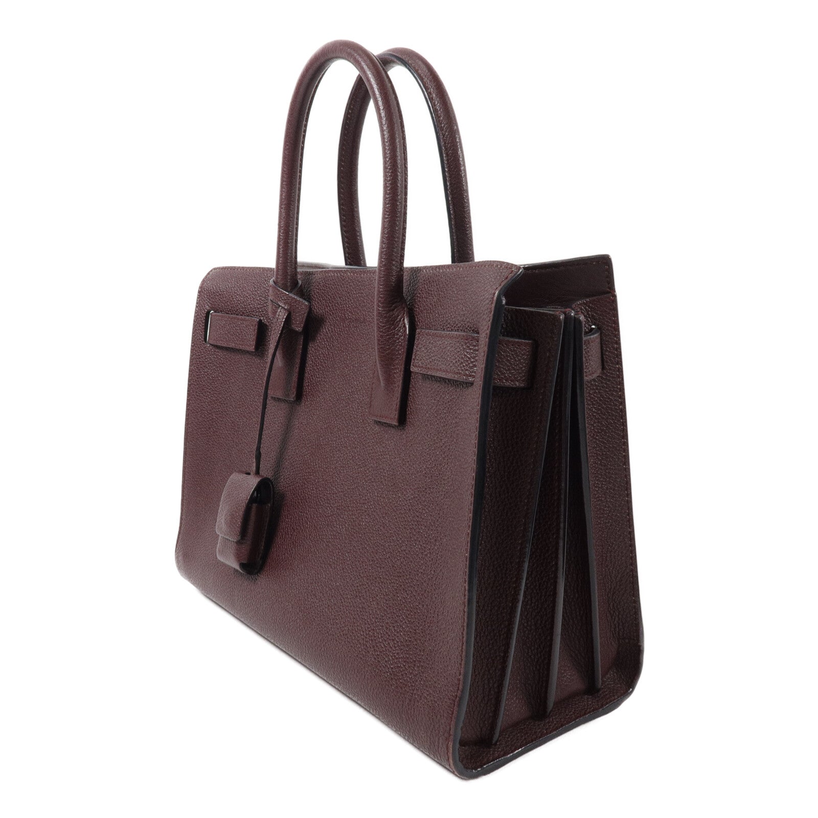 YVES SAINT LAURENT 牛皮皮革Sac De Jour Nano手挽肩背兩用袋