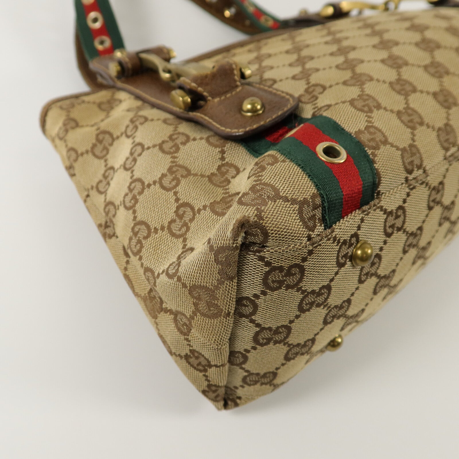 GUCCI 帆布Shoulder Bag肩背袋