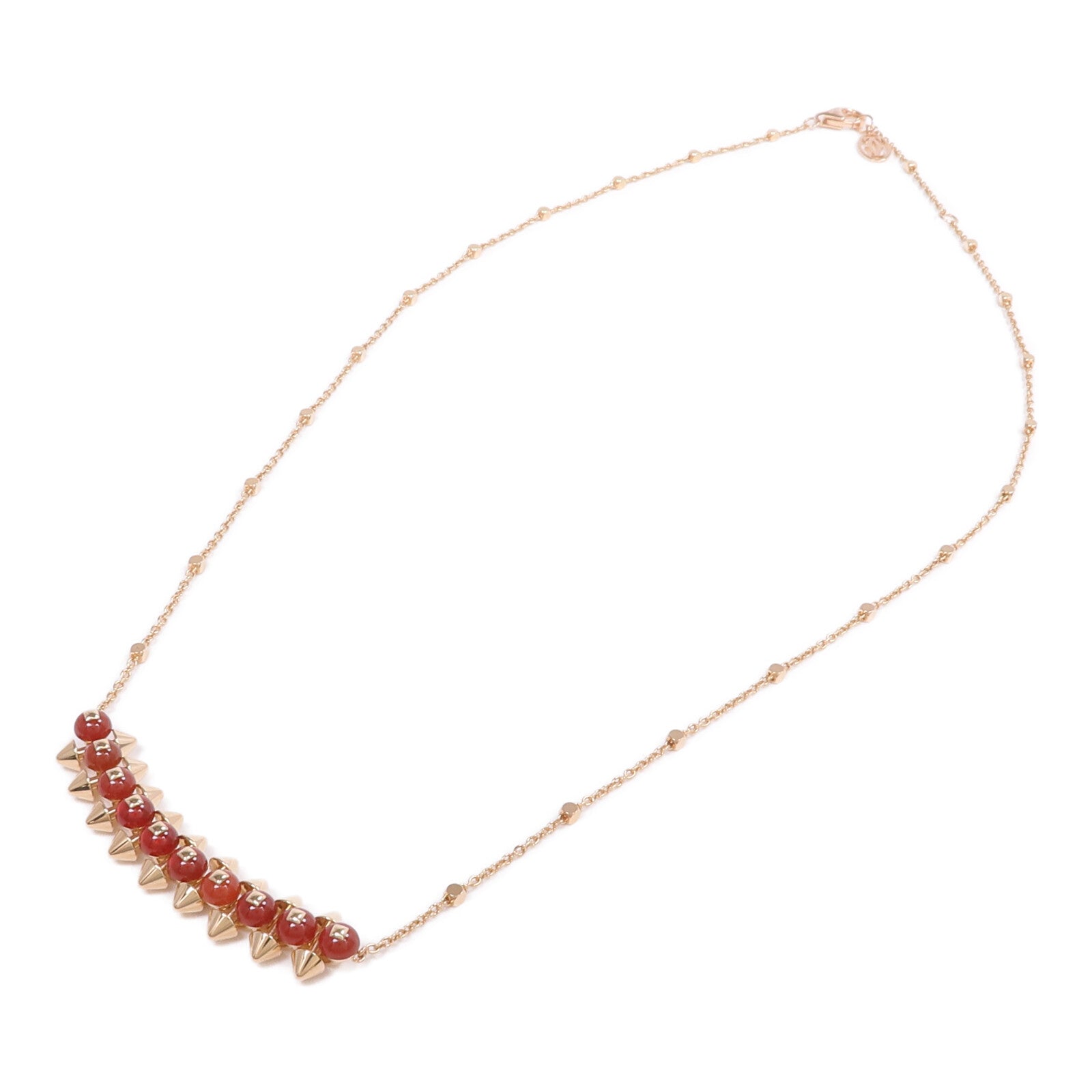 CARTIER 【激減優惠】18K玫瑰金Clash de Cartier Pendant紅瑪瑙項鍊