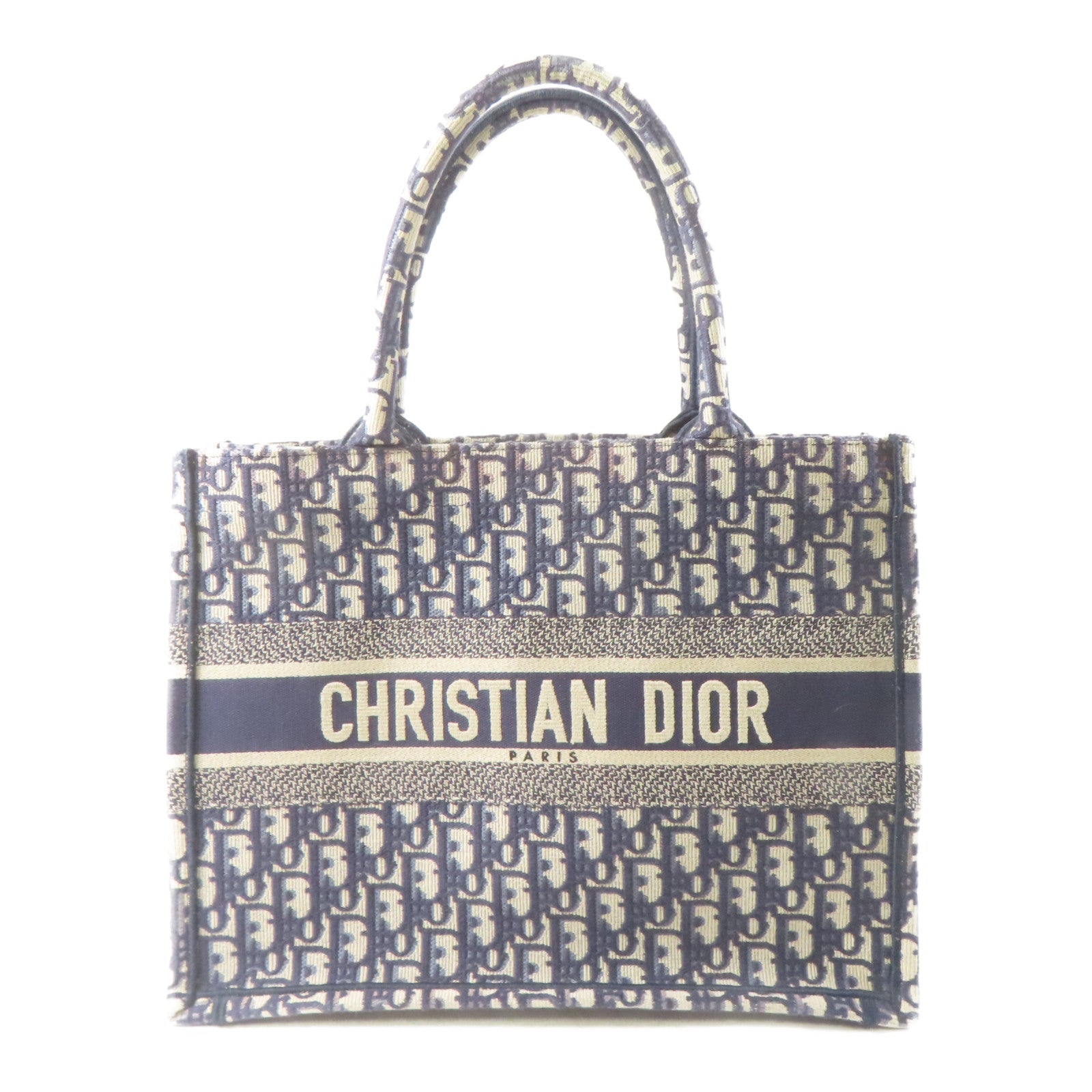 Dior 帆布Book Tote Bag手挽袋藍色