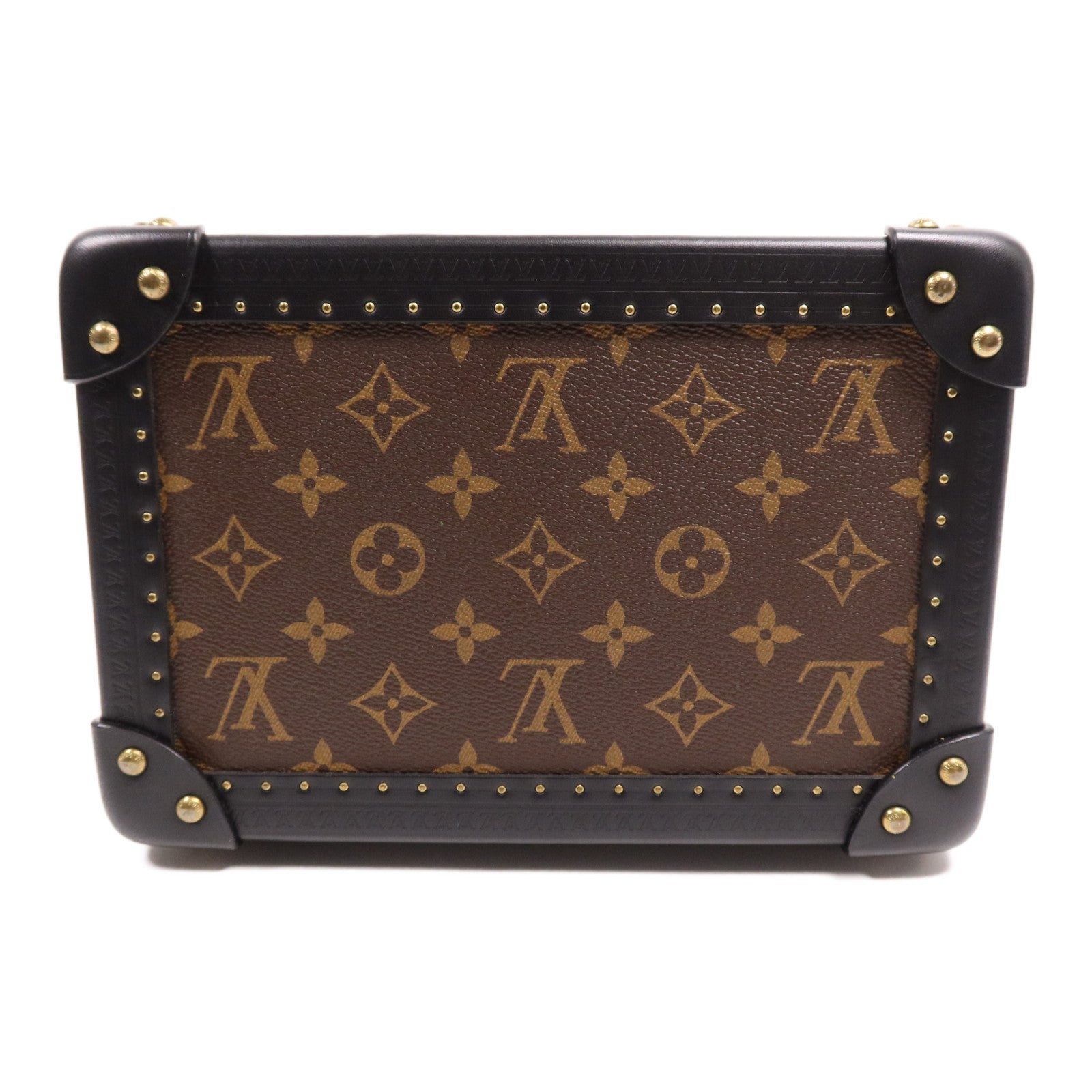 LOUIS VUITTON Monogram Coffret Tresor 24金扣行李箱