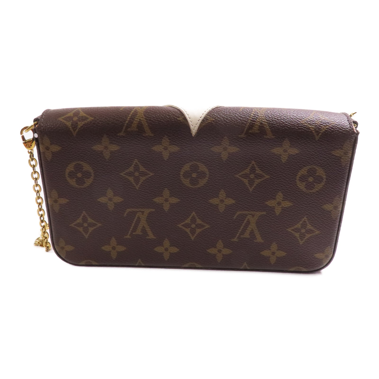 LOUIS VUITTON LV GHW Lovely Birds Felicie Pochette Shoulder Bag M62415 Monogram