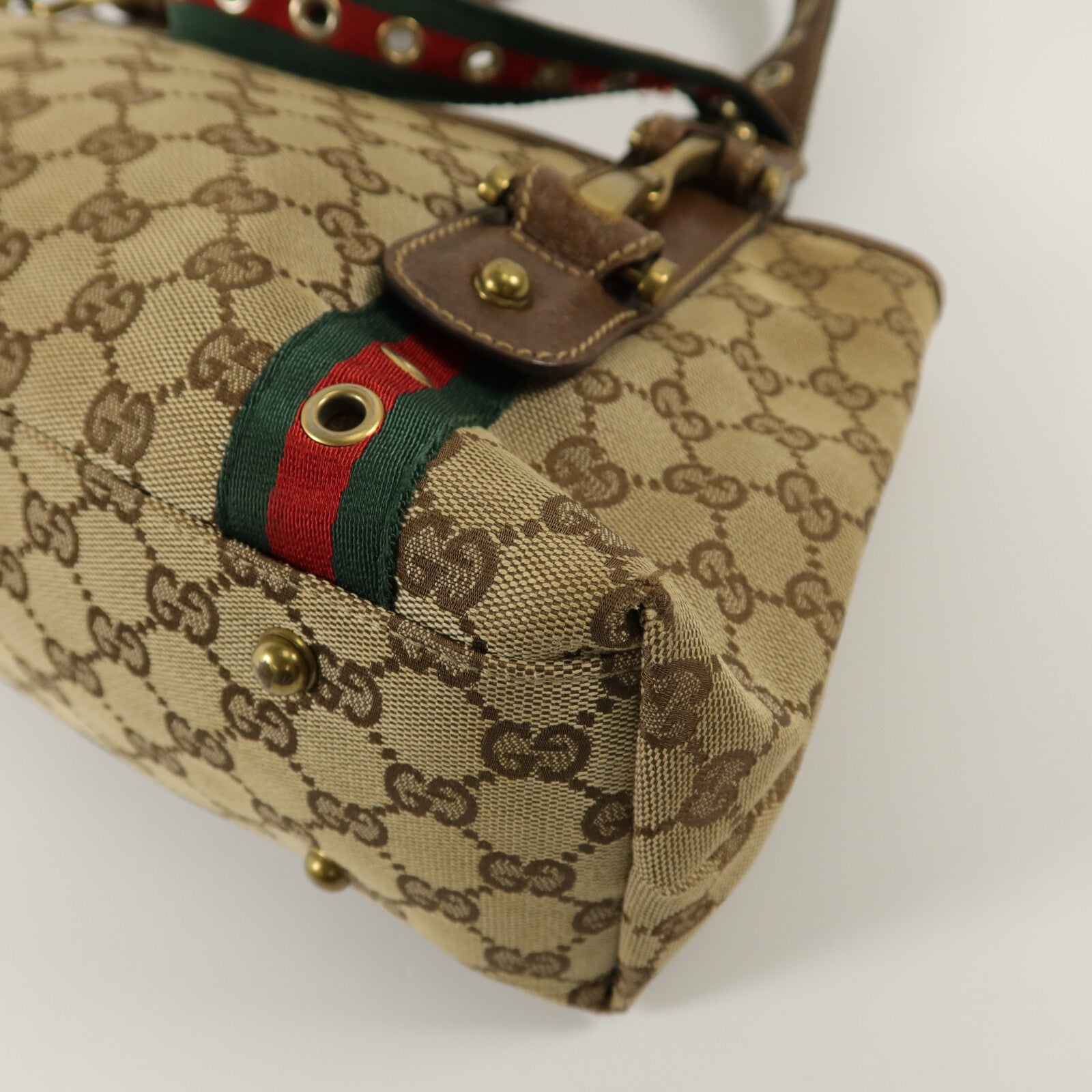 GUCCI 帆布Shoulder Bag肩背袋