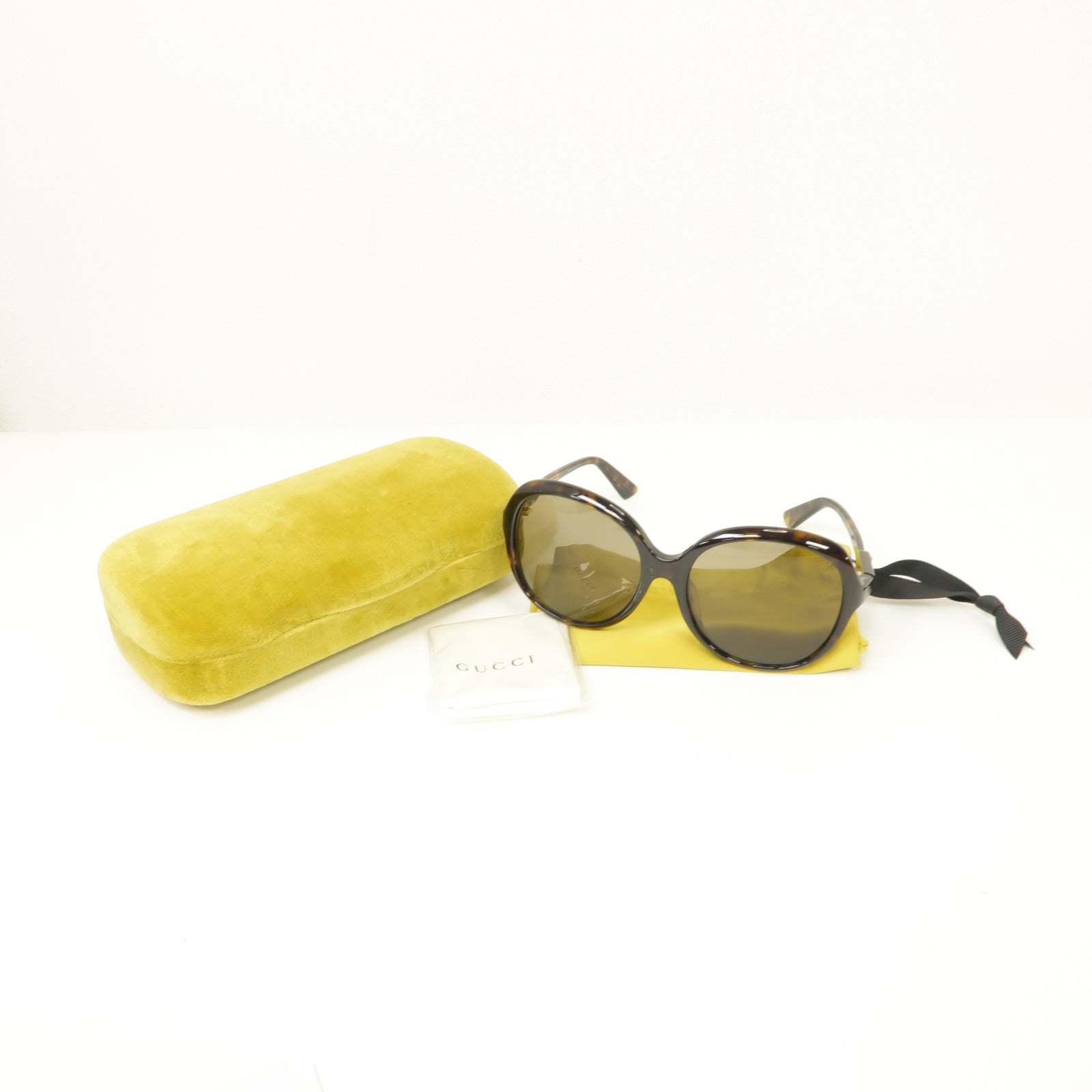 GUCCI PVC Sunglasses太陽眼鏡棕色