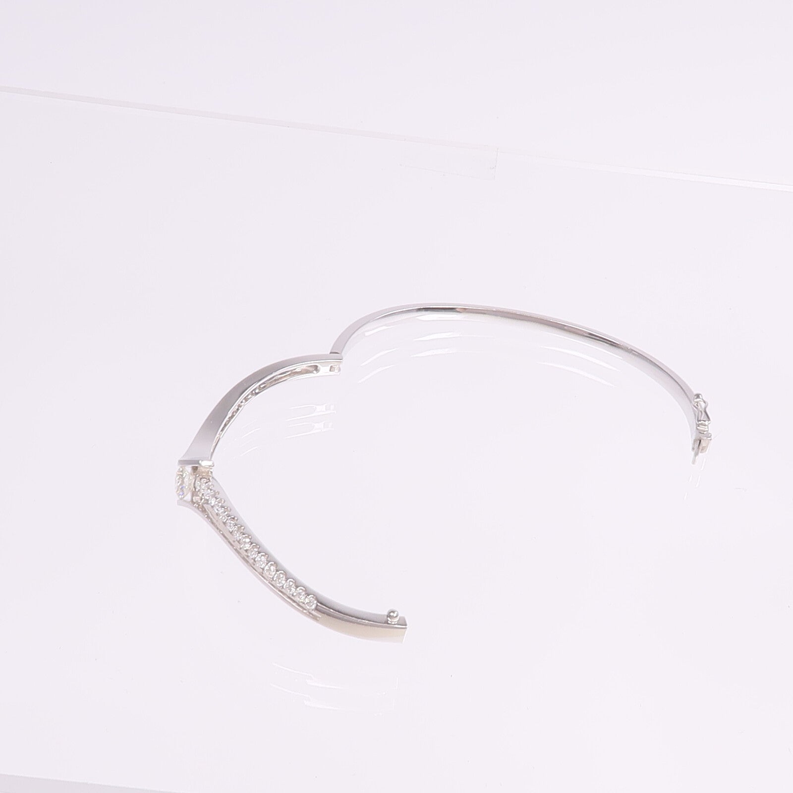 JEWELRY 18K白金Diamond Bracelet鑽石手鐲