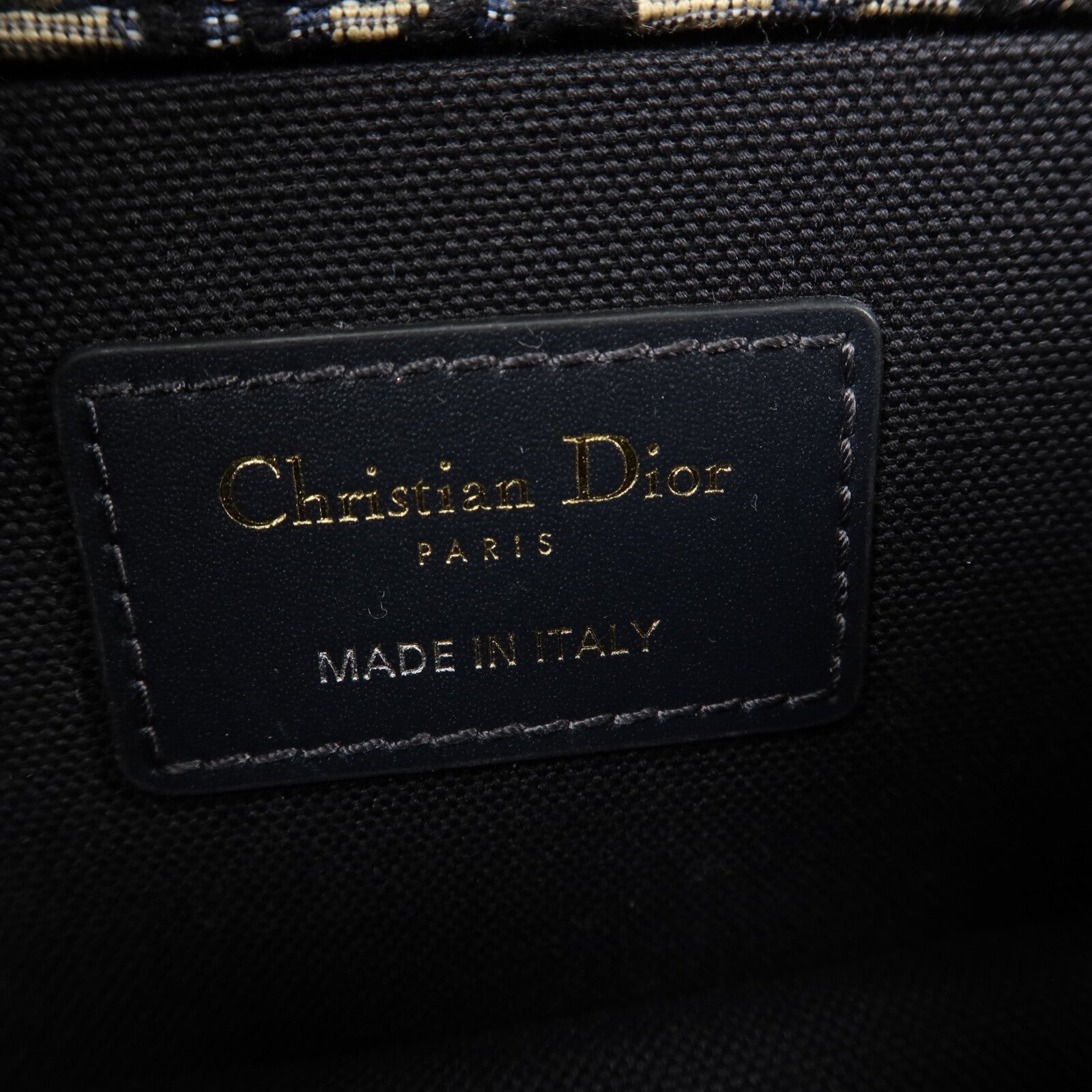 Dior 帆布30 Montaigne East-West With Chain鏈帶肩背袋