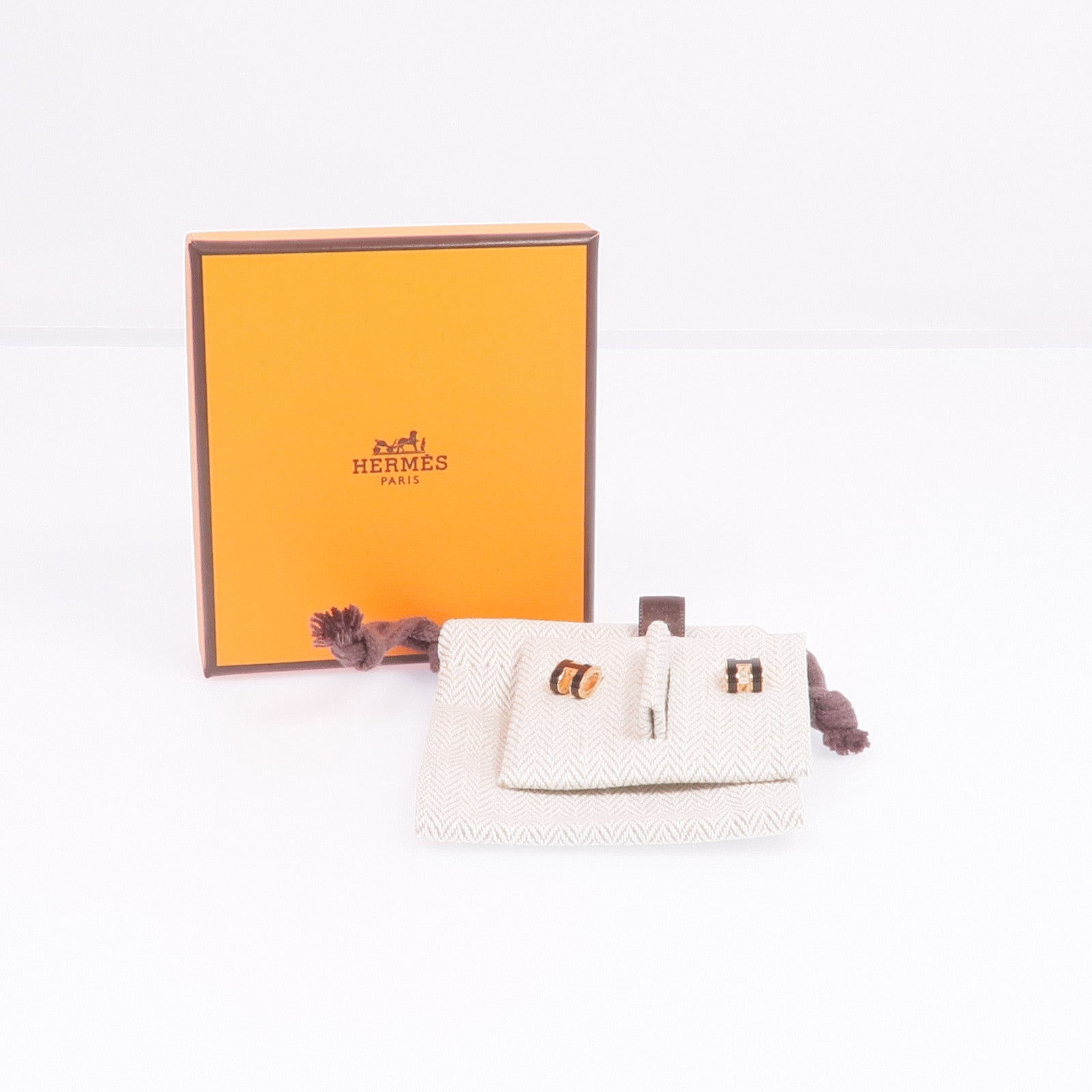 HERMES 金屬Mini Pop H Earrings耳環