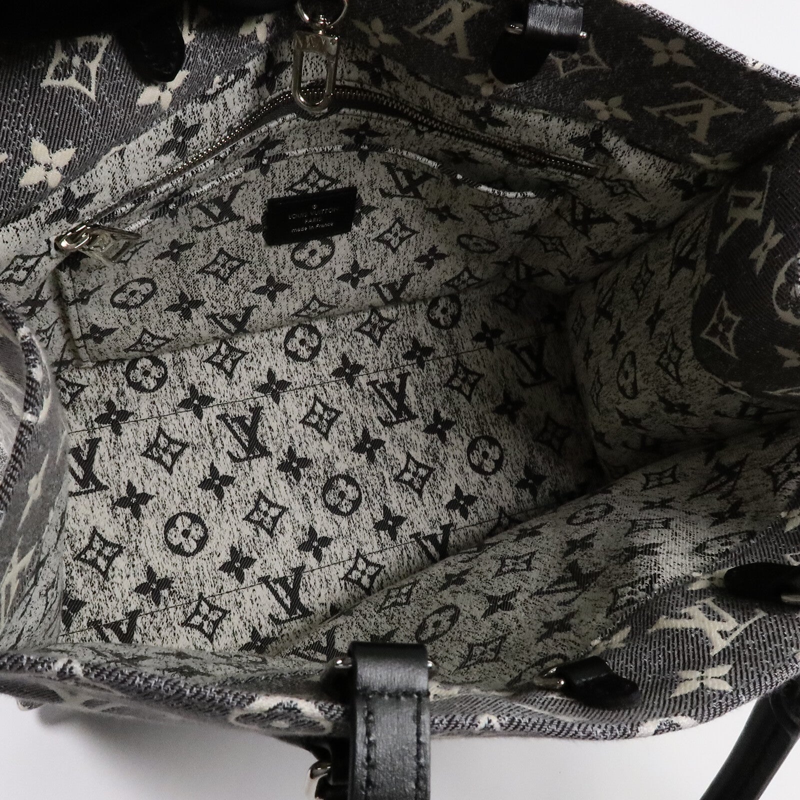 LOUIS VUITTON Jaguar Denim On The Go MM手挽肩背兩用袋